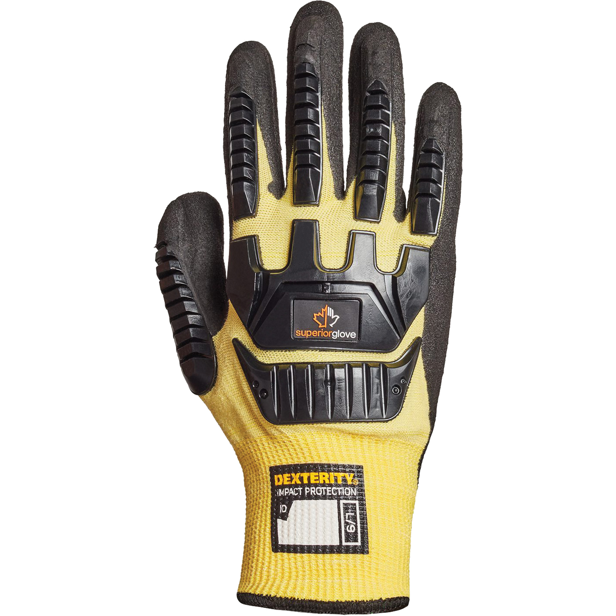 Gants antichocs DexterityMD, Taille 2T-Grand/11, Calibre 13, Revêtement Nitrile, Enveloppe en KevlarMD, ASTM ANSI niveau A4