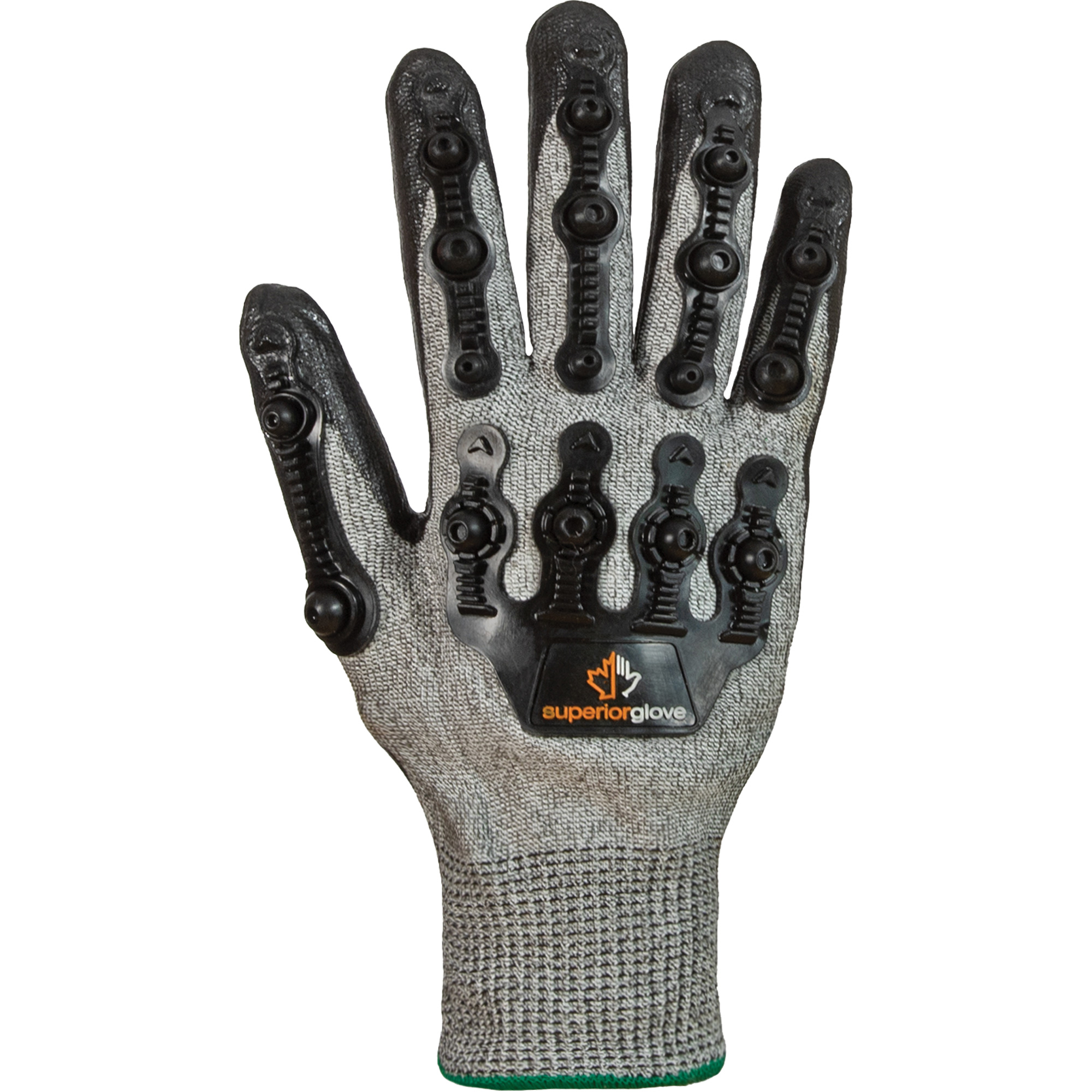 Gants antichocs TenActivMC STXFNVB, 2T-Grand, Paume en Synthétique, Poignet Poignet en tricot