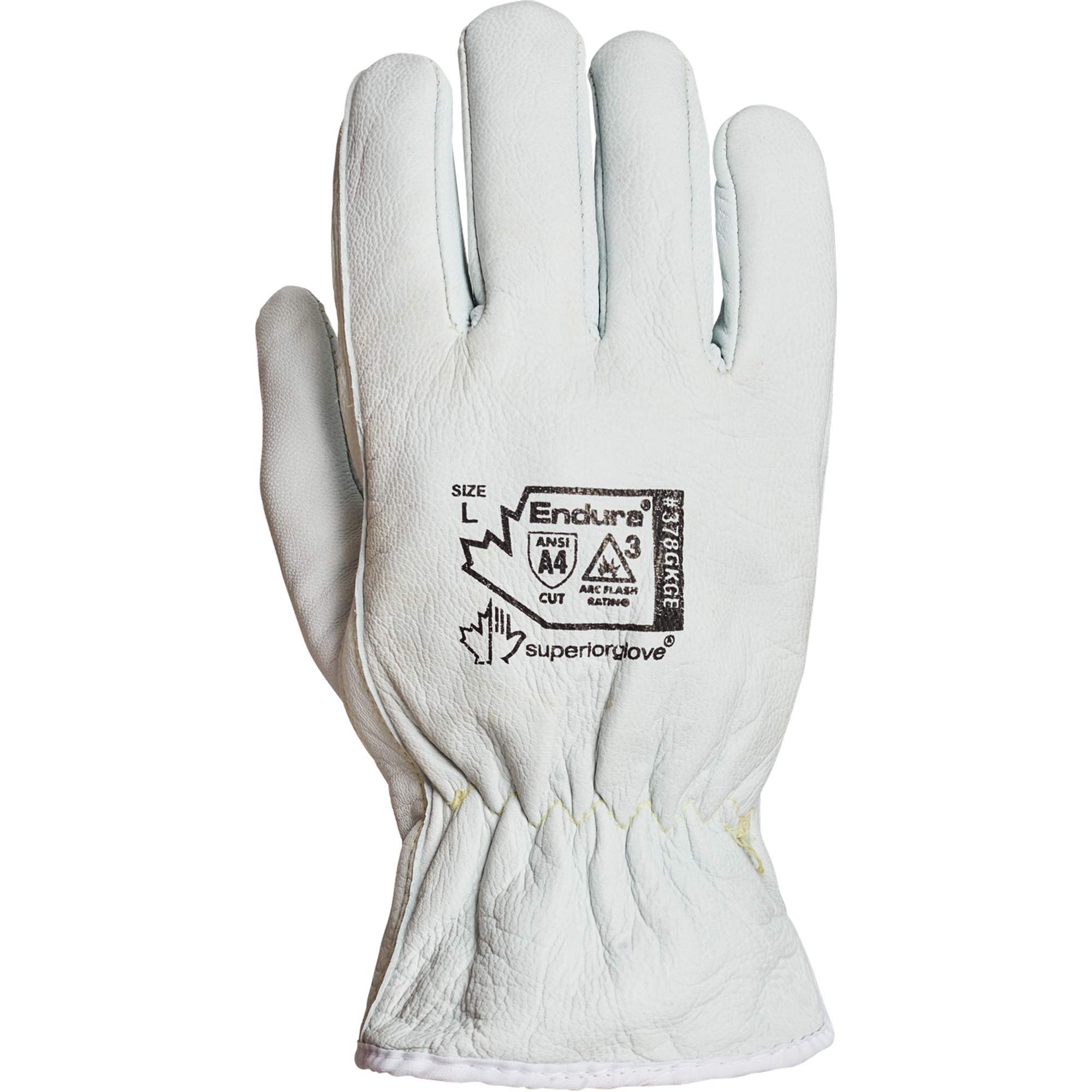 Gants contre l'arc électrique EnduraMD 378GKGE, Petit, 36 cal/cm², Niveau 3