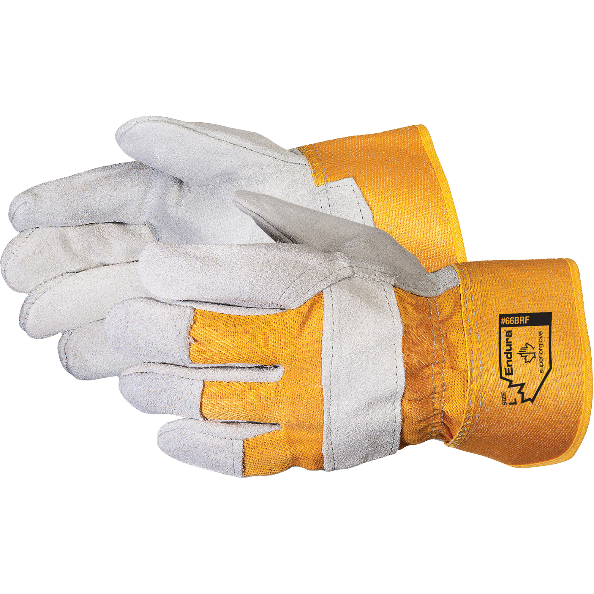 Gants d’ajusteur pour l’hiver EnduraMD, Taille unique, Paume en Cuir de vache refendu, Doublure en Molleton de mousse