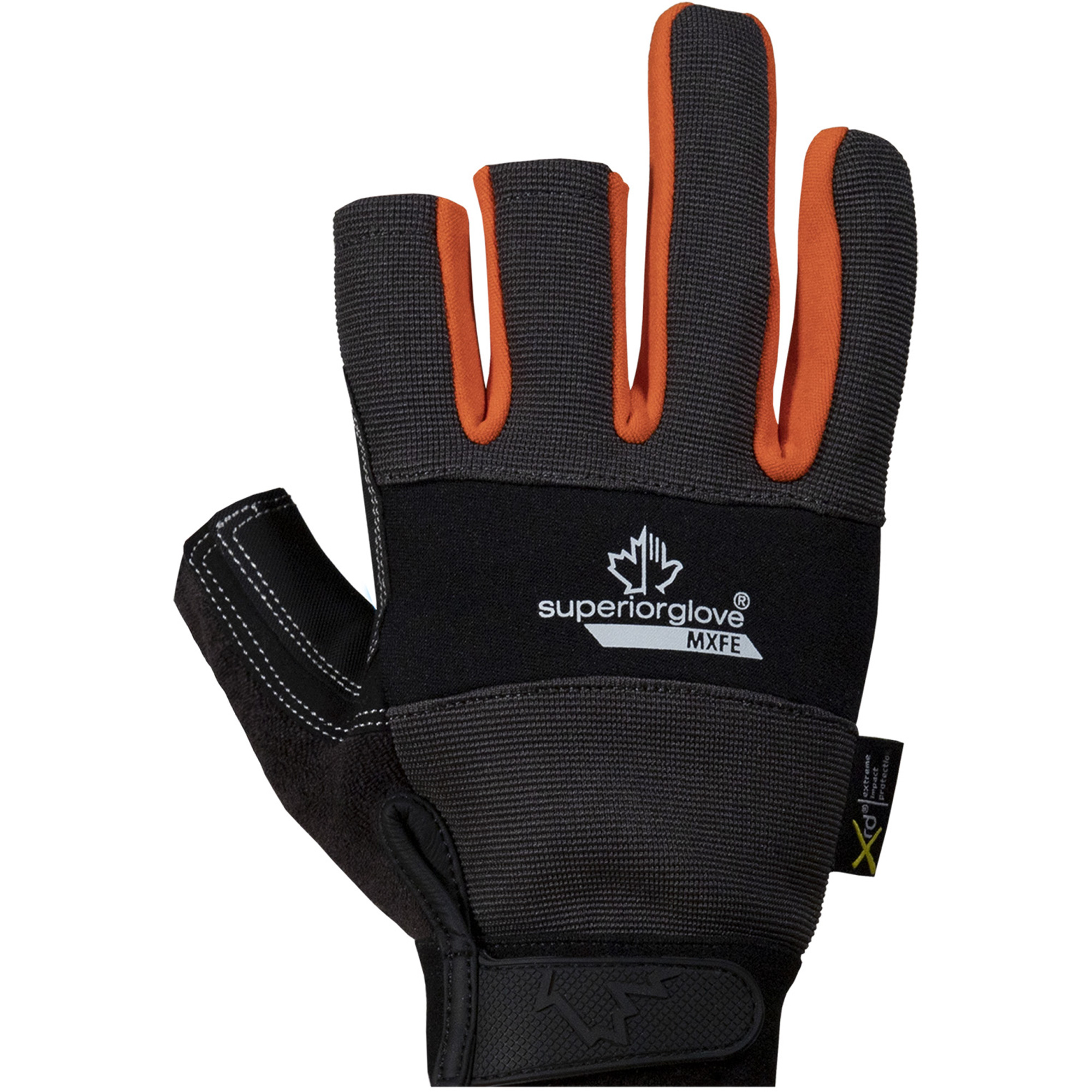 Gants de cadreurs avec doigts découverts Clutch GearMD, Paume Synthétique, Taille T-Grand