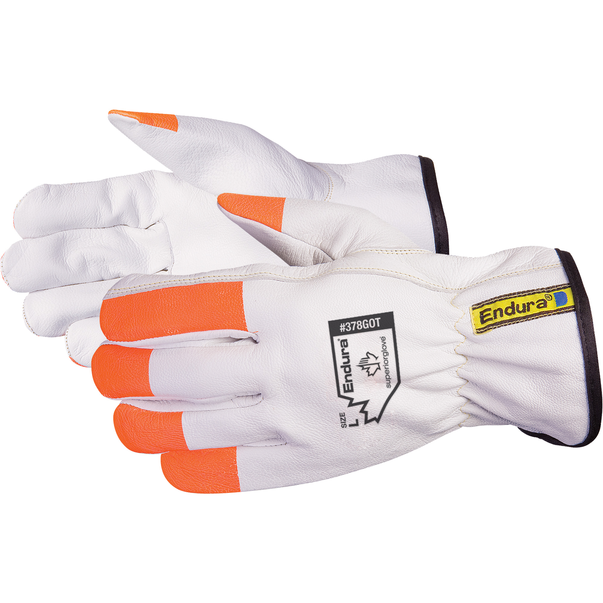 Gants de conducteur de luxe pour l'hiver EnduraMD, T-Grand, Paume en Cuir fleur de chèvre, ThinsulateMC