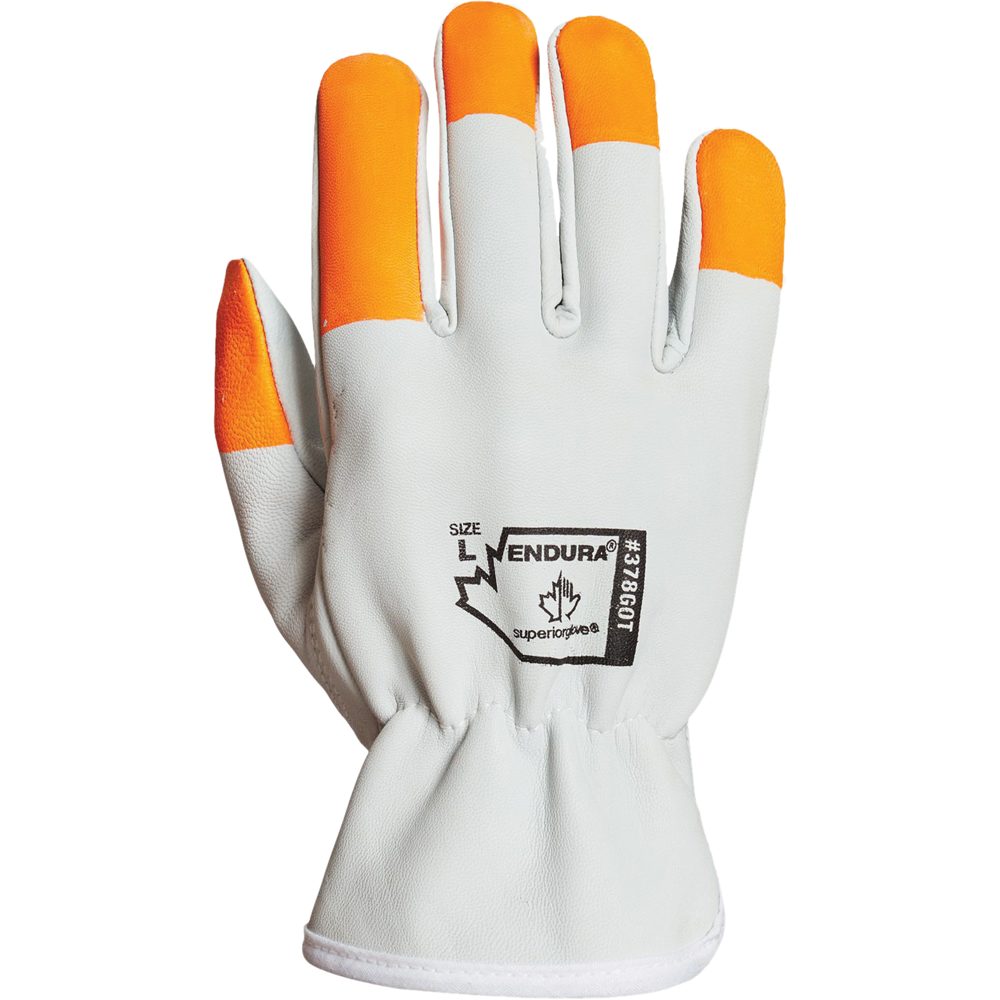 Gants de conducteur EnduraMD, 2T-Grand, Paume en Cuir fleur de chèvre