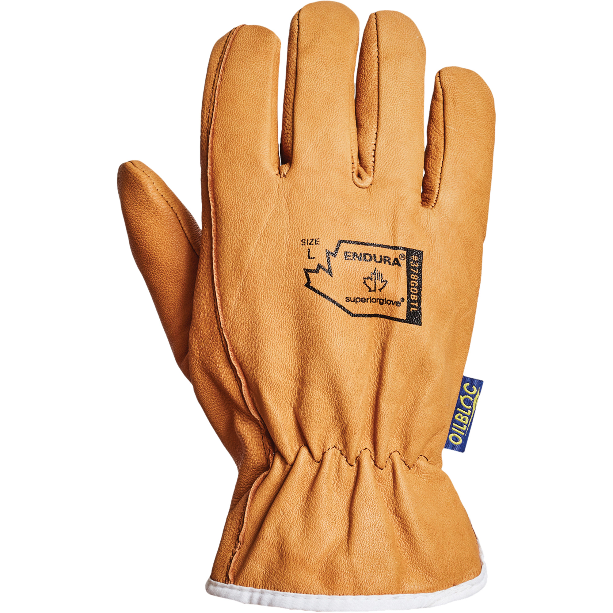 Gants de conducteur EnduraMD, 2T-Grand, Paume en Cuir fleur de chèvre, ThinsulateMC
