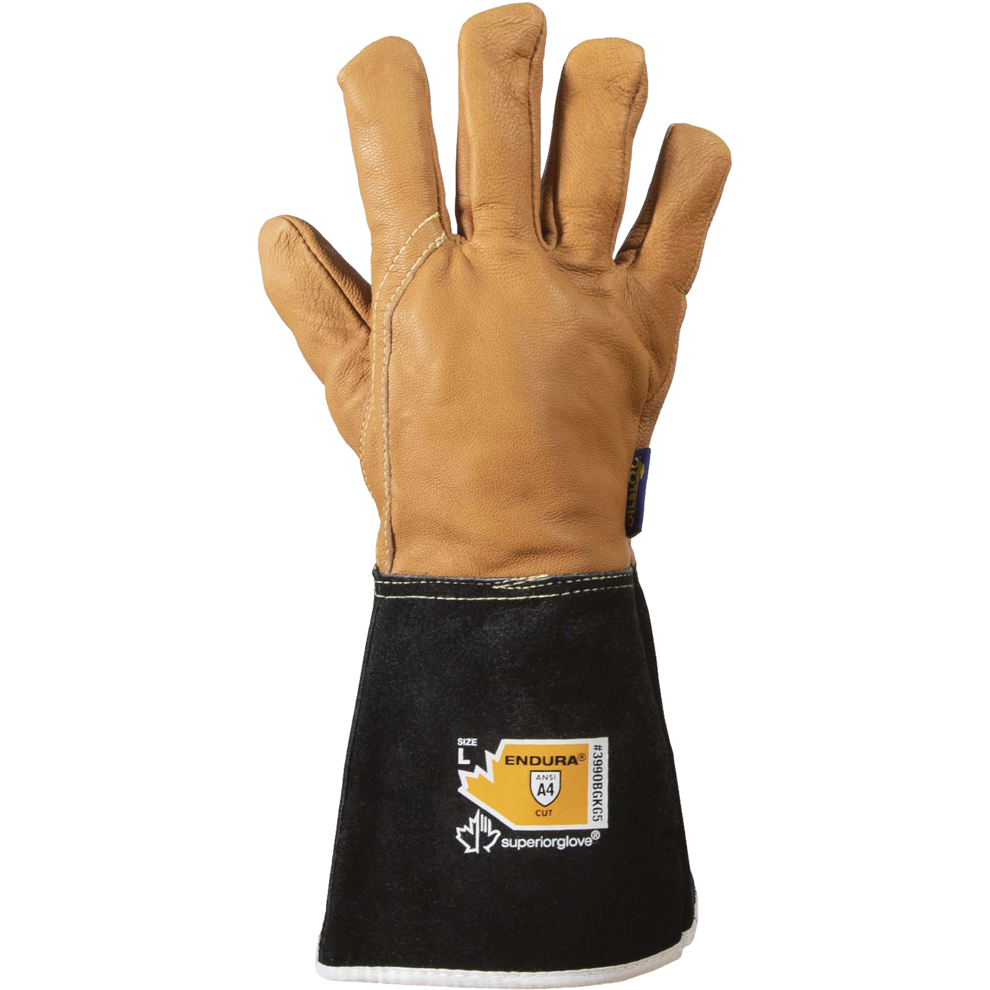 Gants de conducteur EnduraMD, Taille 2T-Grand, Enveloppe en KevlarMD, ASTM ANSI niveau A4