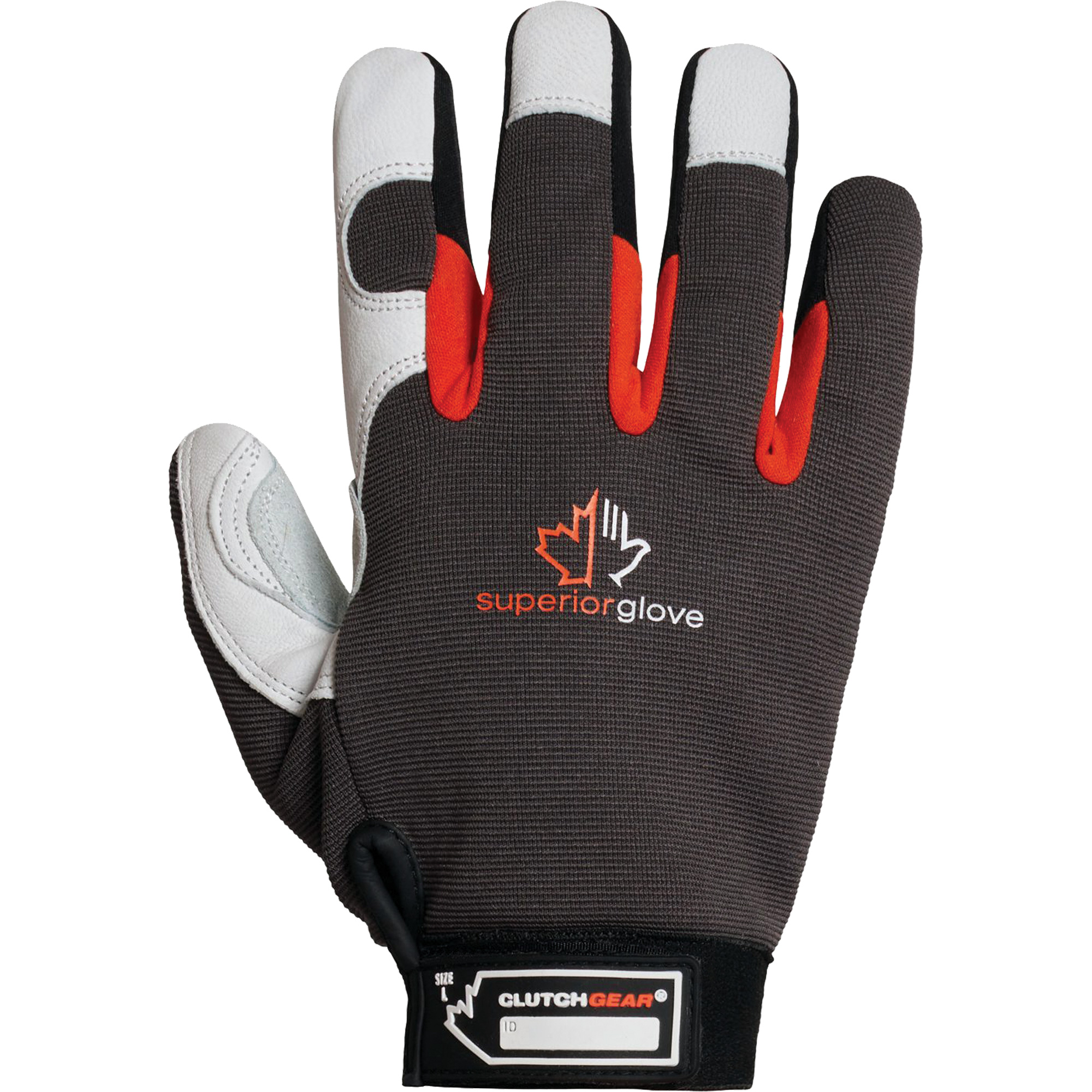 Gants de mécanicien Clutch GearMD ThinsulateMC, Paume Cuir fleur de chèvre/Cuir refendu, Taille 2T-Grand/11