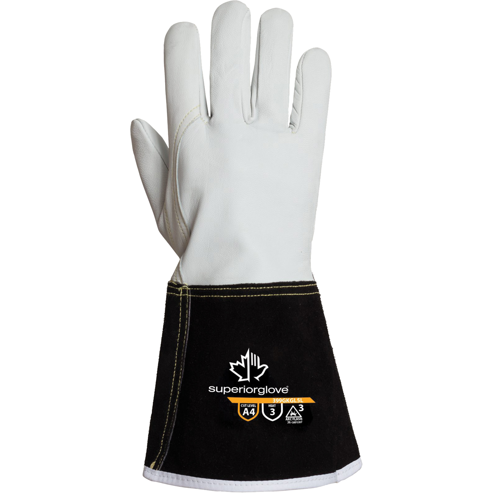 Gants de soudage 399GKGL5 EnduraMD, Cuir fleur de chèvre, Taille Grand