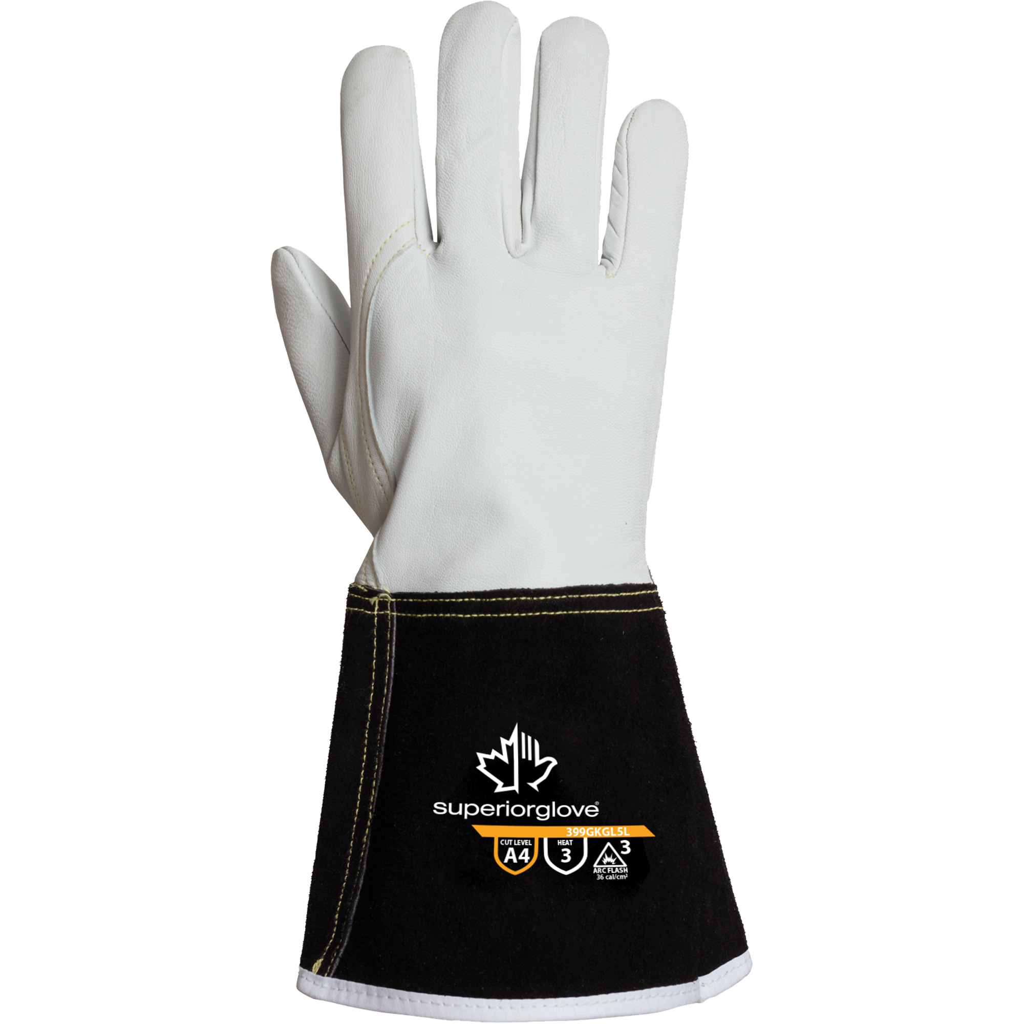 Gants de soudage 399GKGL5 EnduraMD, Cuir fleur de chèvre, Taille Petit