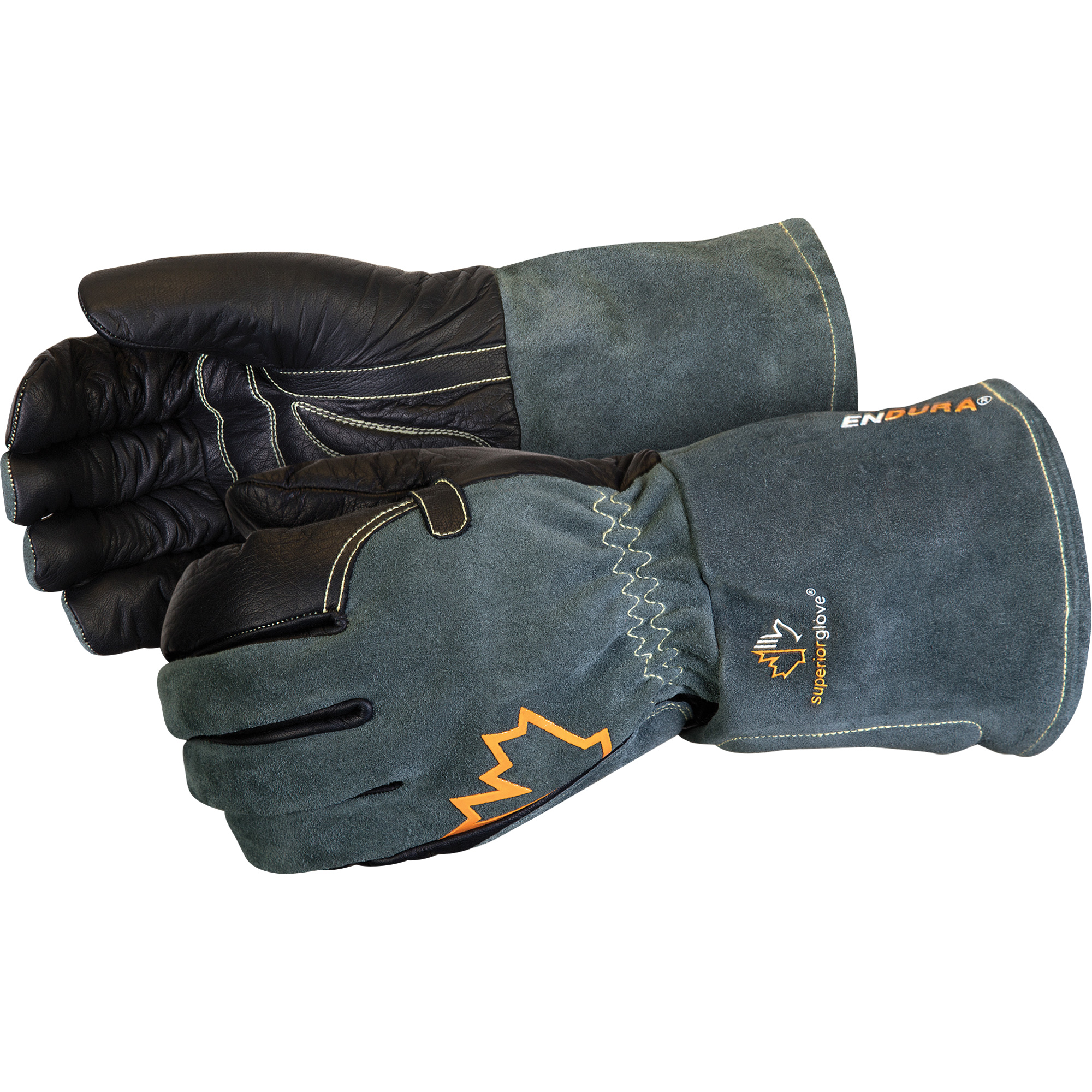 Gants de soudage à l'arc MIG EnduraMD, Cuir fleur de vache, Taille T-Grand