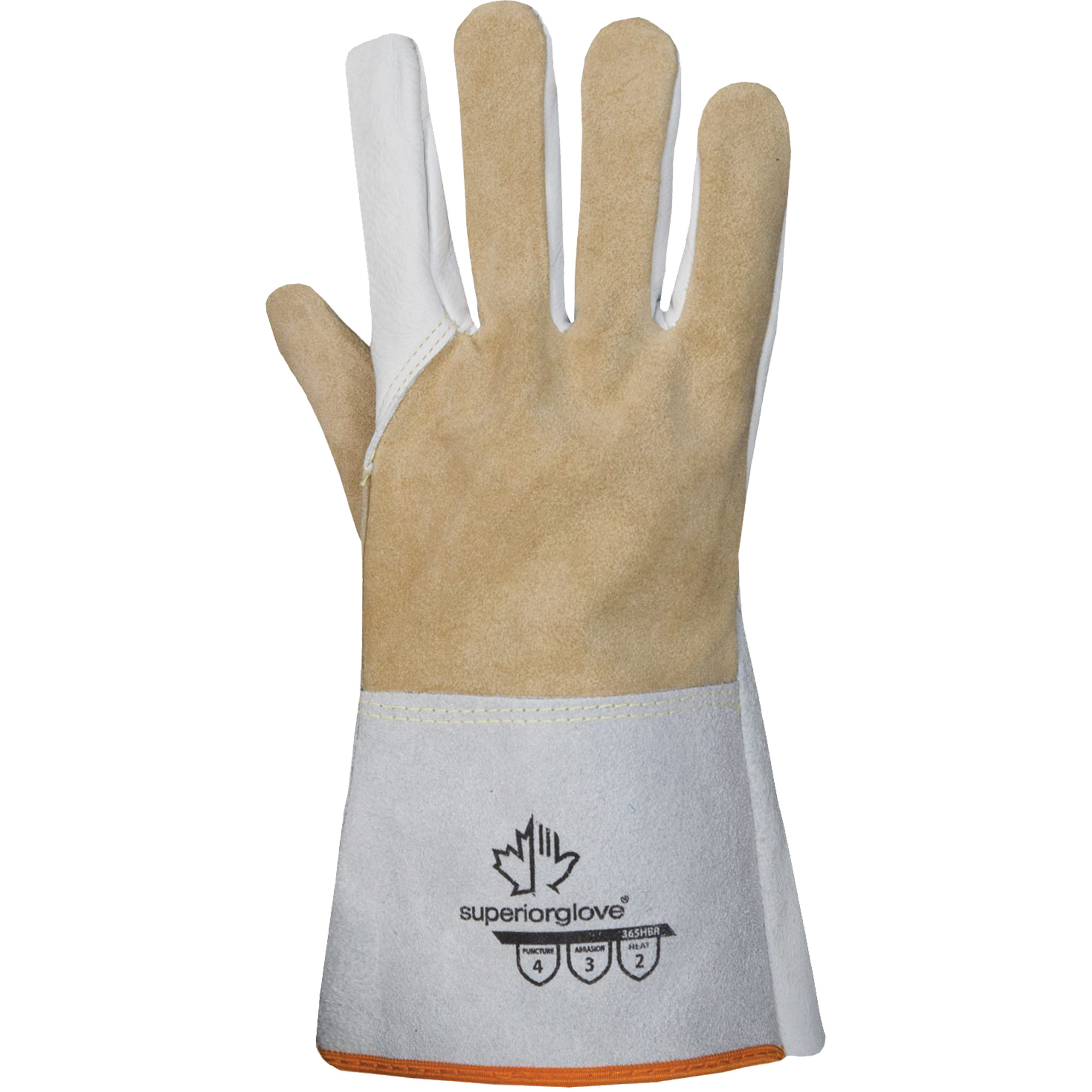 Gants de soudage à l'arc TIG EnduraMD, Cuir fleur de cheval, Taille Grand