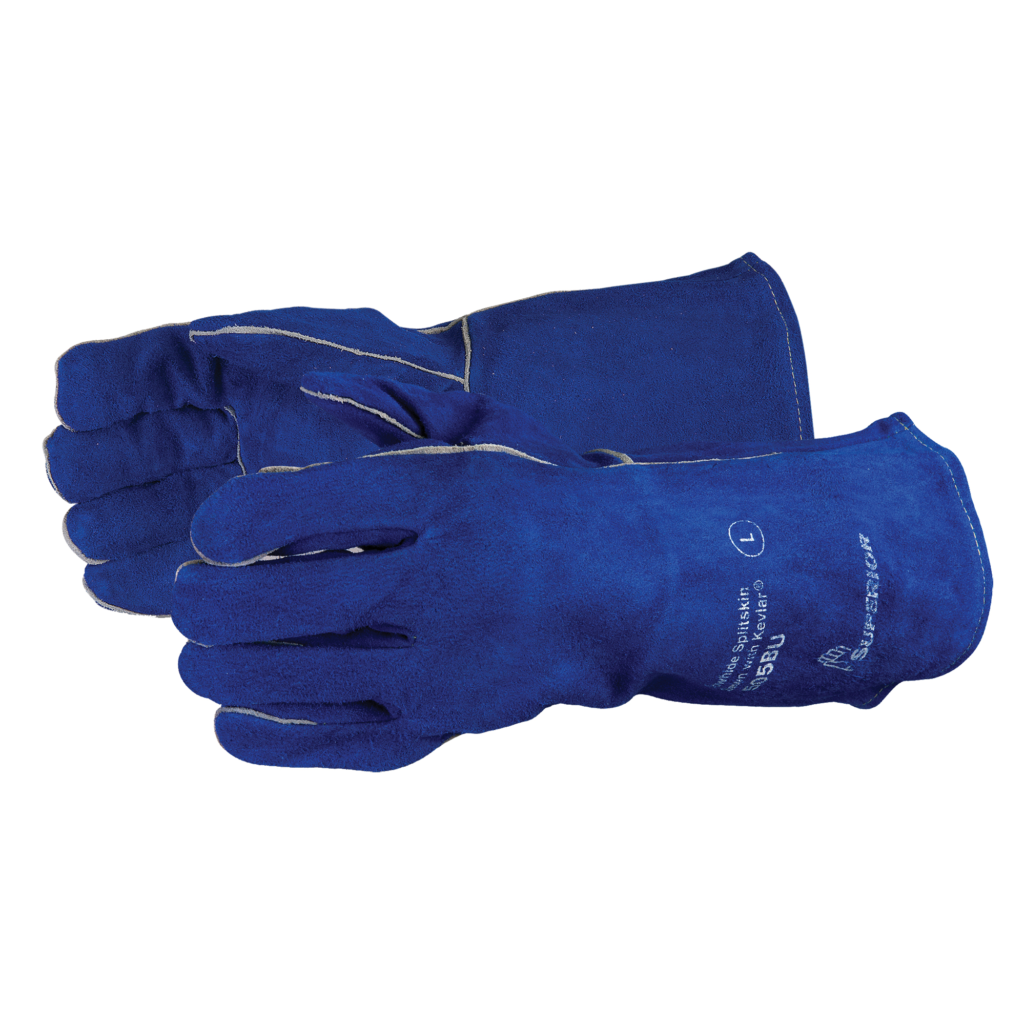 Gants de soudage, Cuir de vache refendu, Taille Taille unique