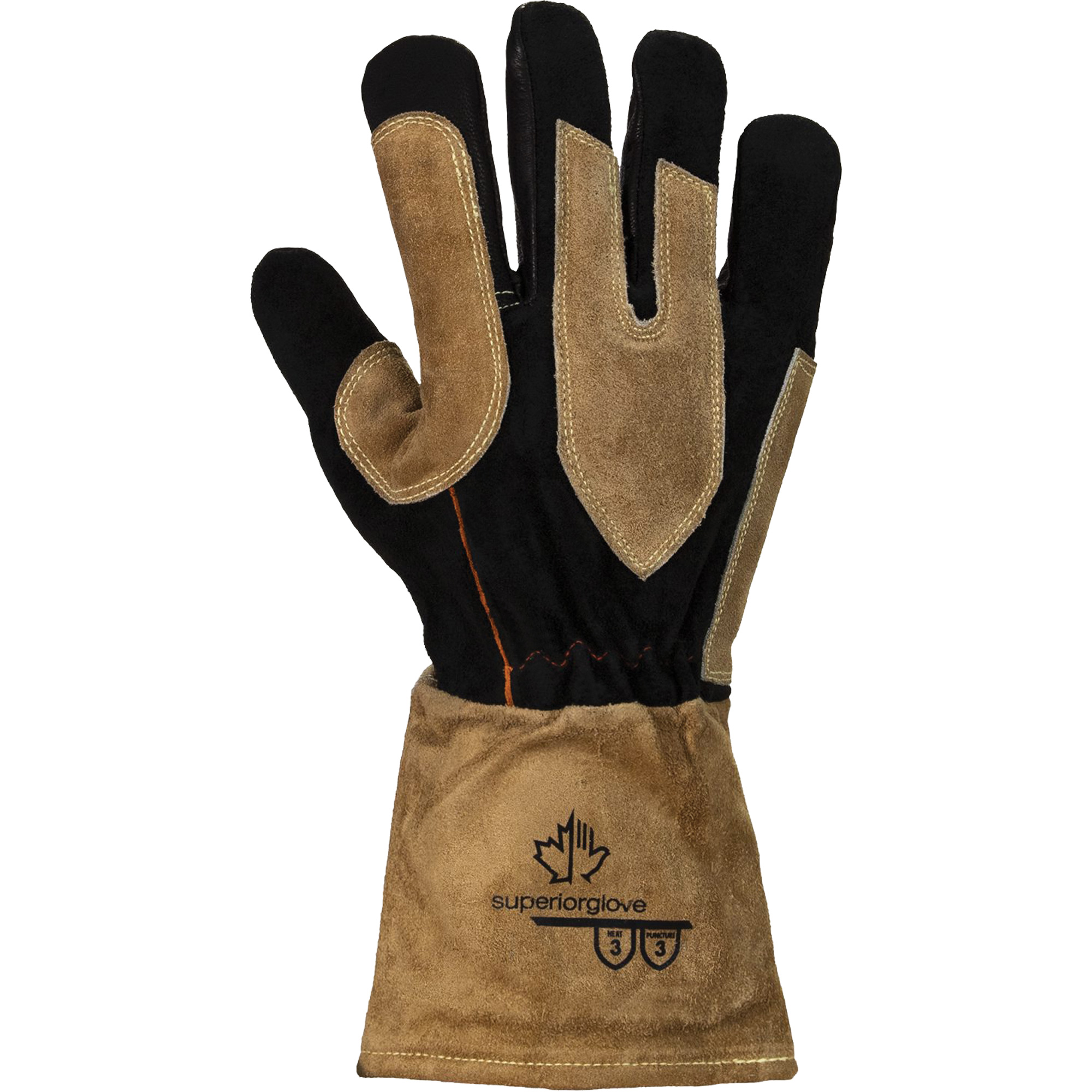 Gants de soudage EnduraMD 505GP MIG, Cuir fleur de chèvre, Taille Moyen