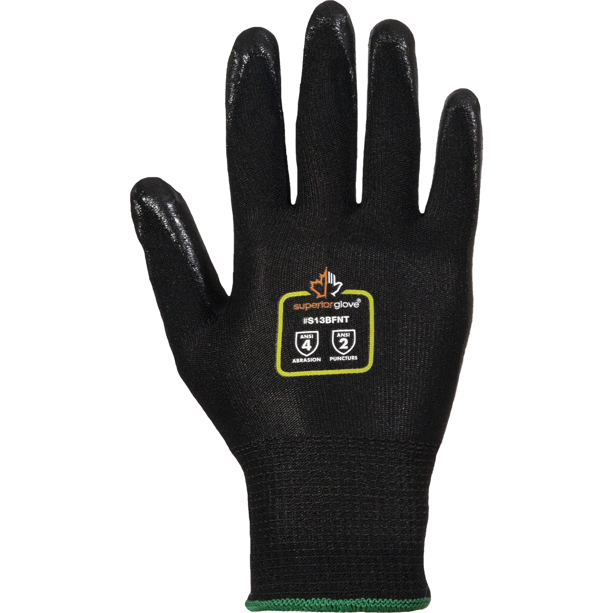 Gants de travail trempés DexterityMD NT, Taille Moyen/8, Calibre 13, Revêtement Mousse de nitrile, Enveloppe en Nylon, ANSI/ISEA 105 niveau 2