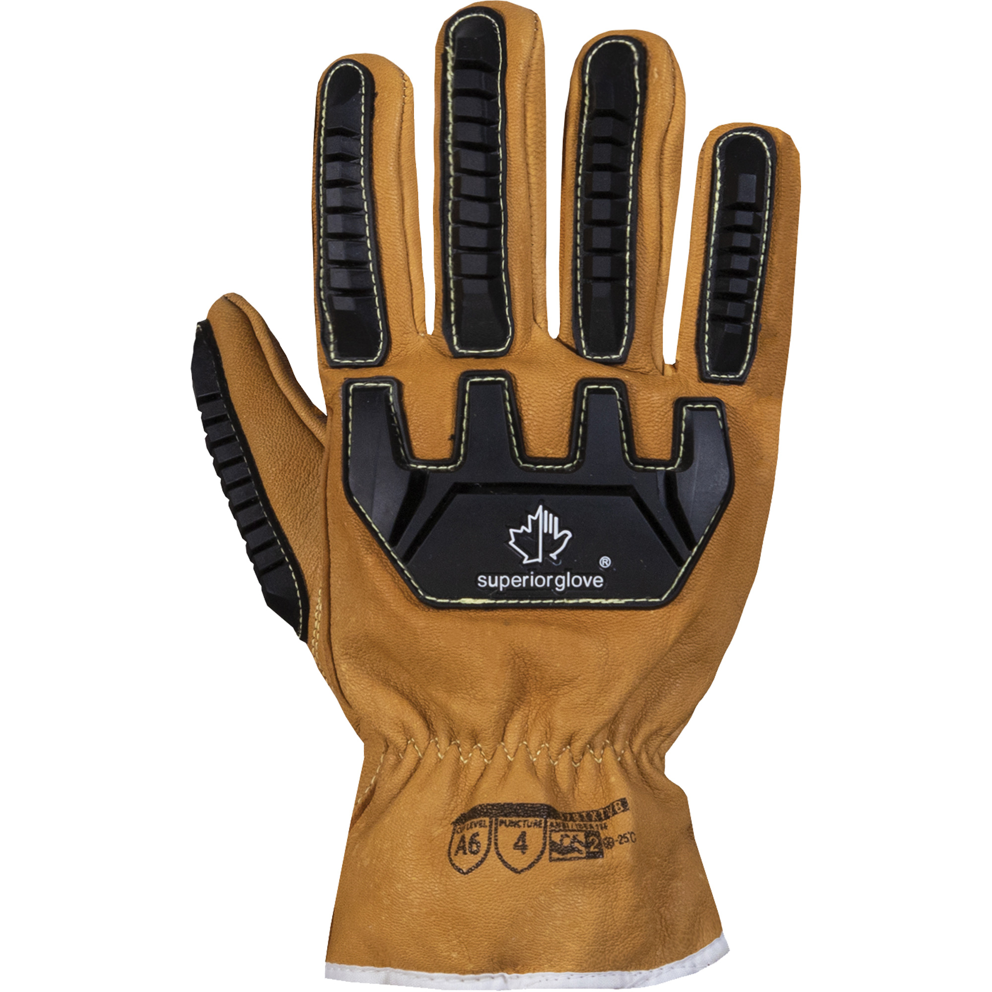 Gants d'hiver résistants au froid, à la coupe et aux chocs EnduraMD 378TXTVB, Taille 2T-Grand, Enveloppe en Chèvre/ThinsulateMC/TenActivMC, ASTM ANSI niveau A6