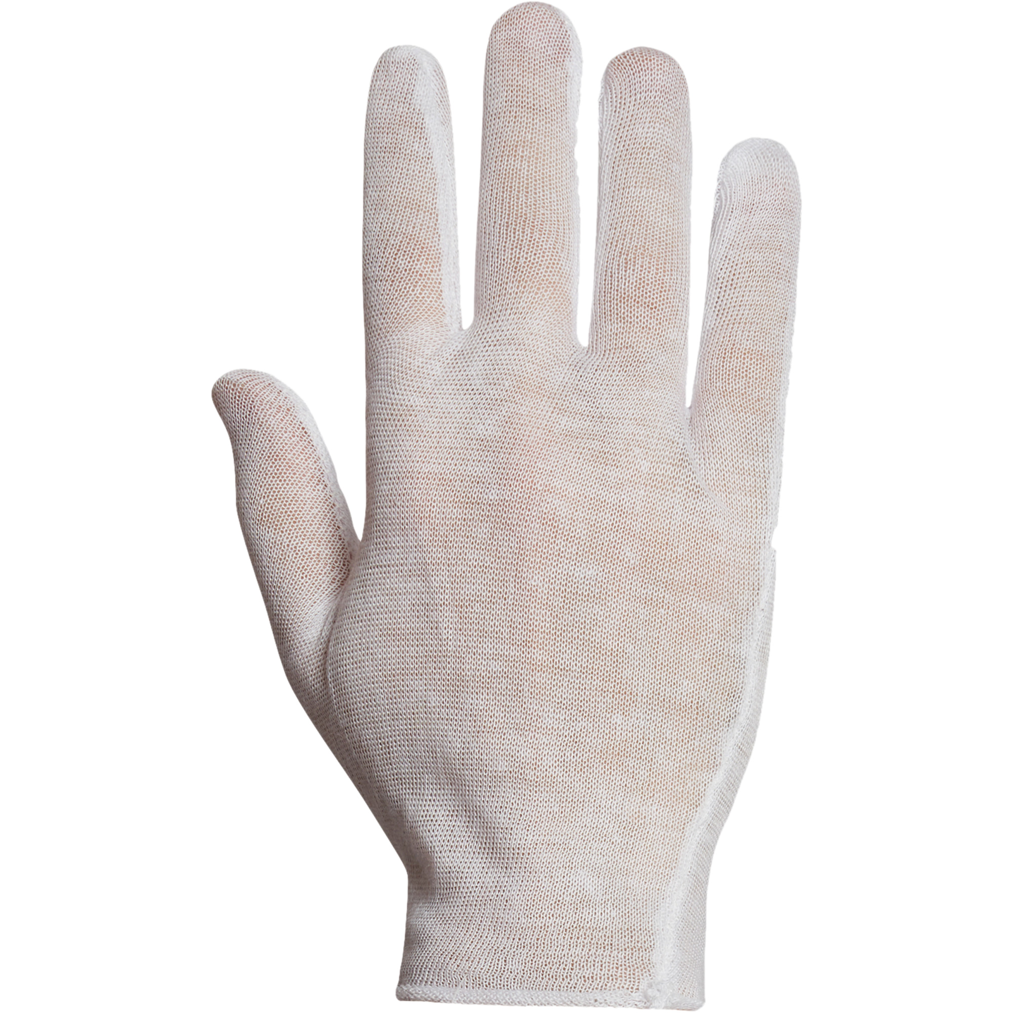 Gants d'inspection SuperiorMD ML40, Poly/coton, Poignet À ourlet, Taille unique