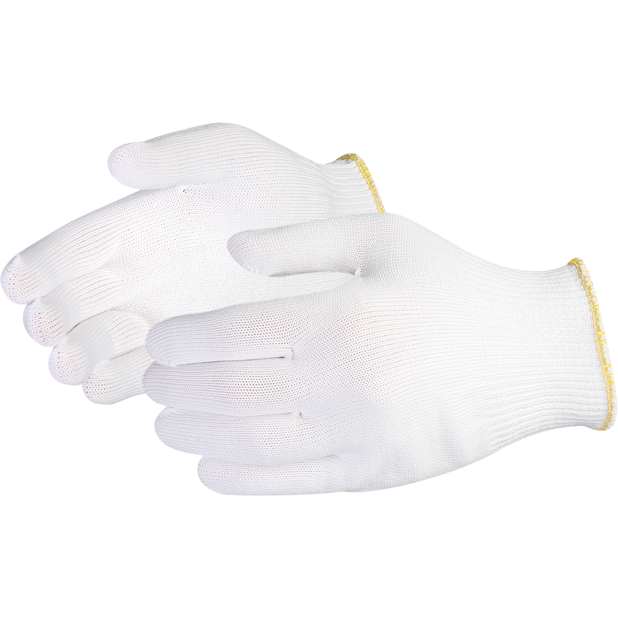 Gants en filament Sure KnitMC, Nylon, Poignet Poignet en tricot, Grand