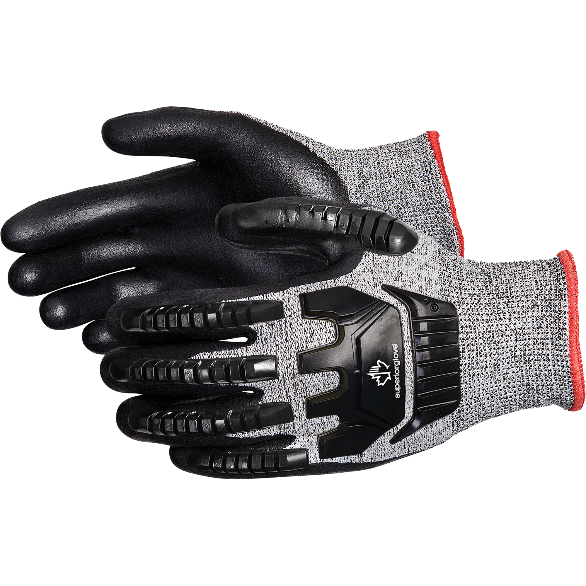 Gants en tricot de composite résistant aux coupures et antichoc TenActivMC, 8, Paume en Synthétique, Poignet Poignet en tricot