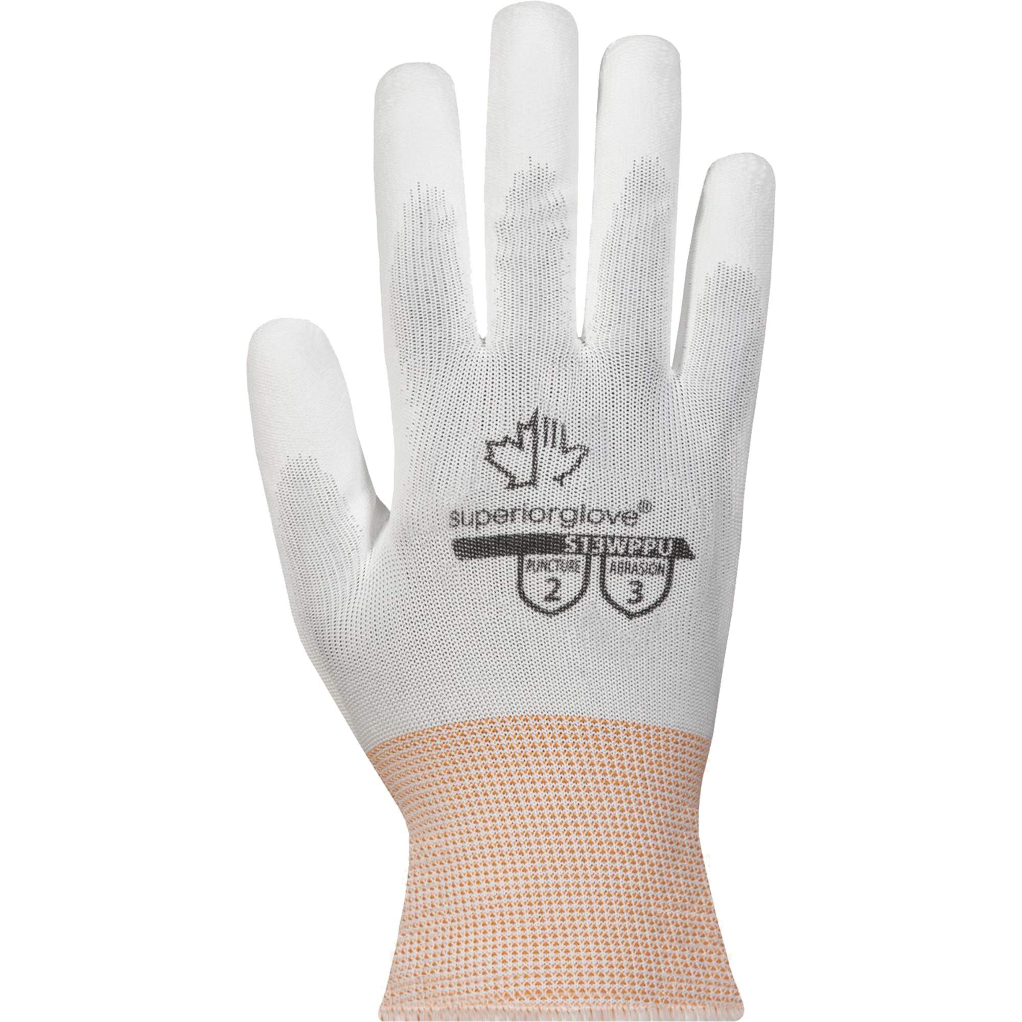 Gants enduits Superior TouchMD, 10/T-Grand, Rêvetement Polyuréthane, Calibre 13, Enveloppe en Polyester