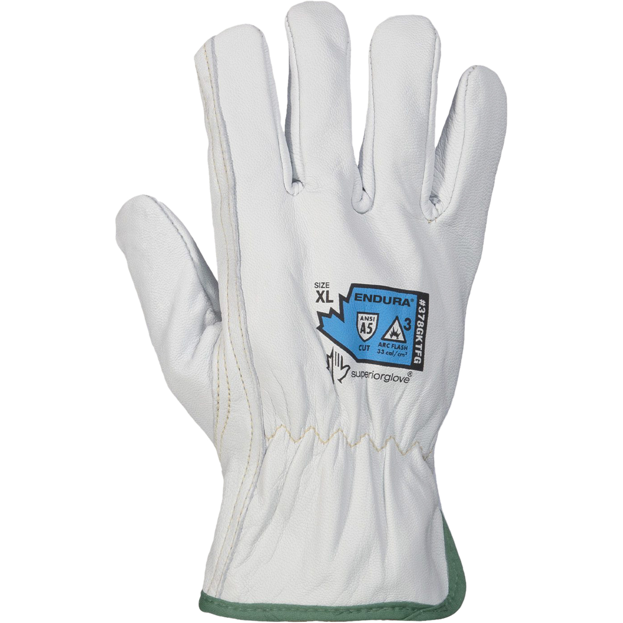 Gants résistant à la coupure et à l'arc électrique EnduraMD, Moyen, 10" lo, 36 cal/cm², Niveau 3, NFPA 70E