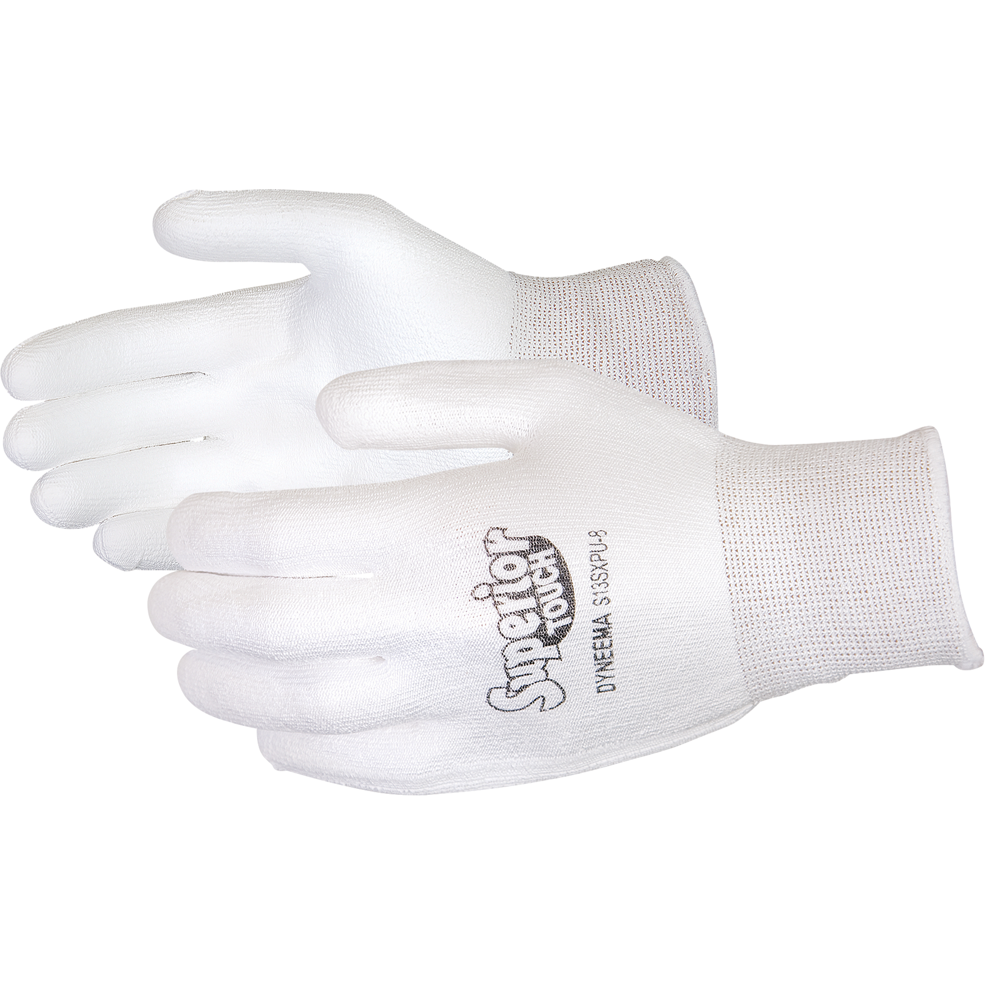 Gants résistant aux coupures à paume enduite Superior TouchMD de qualité supérieure, Taille Grand/9, Calibre 13, Revêtement Polyuréthane, Enveloppe en DyneemaMD, ANSI/ISEA 105 niveau 2