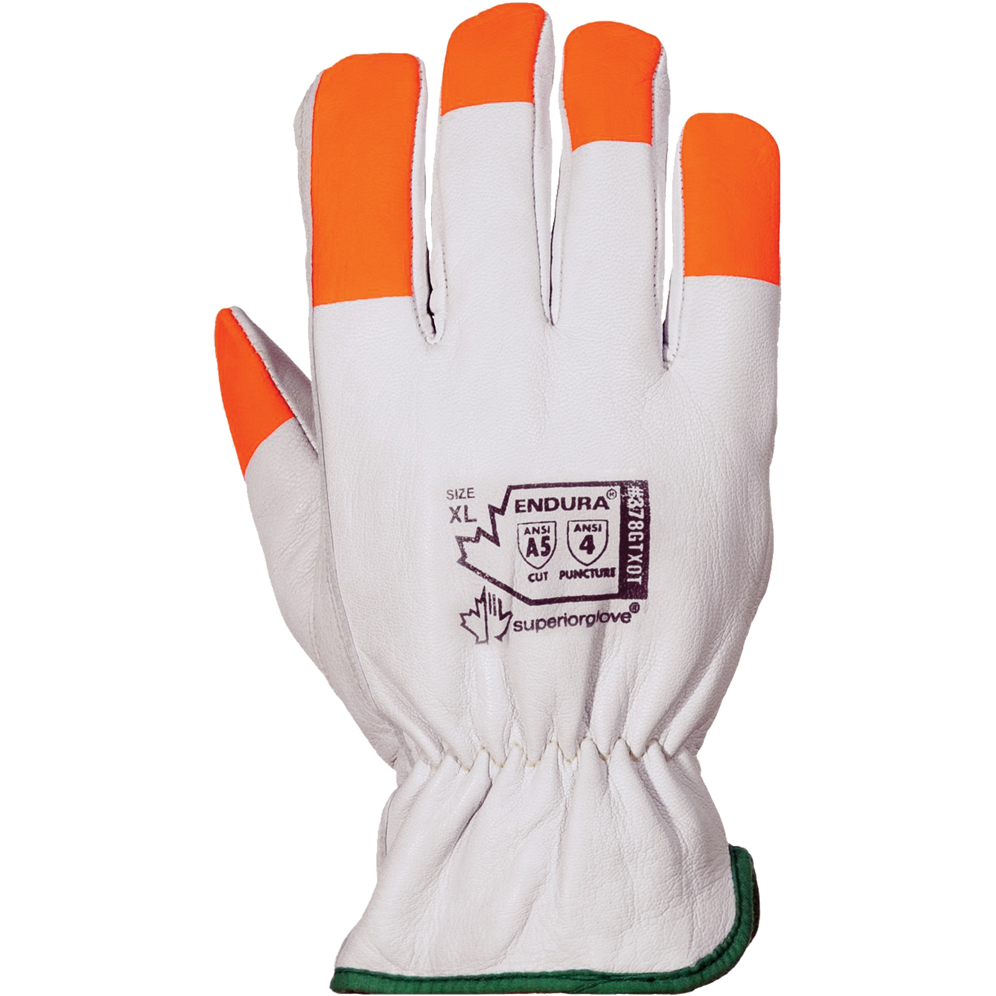 Gants résistant aux coupures EnduraMD, Taille Petit/7, Enveloppe en Chèvre/TenActivMC, ASTM ANSI niveau A5