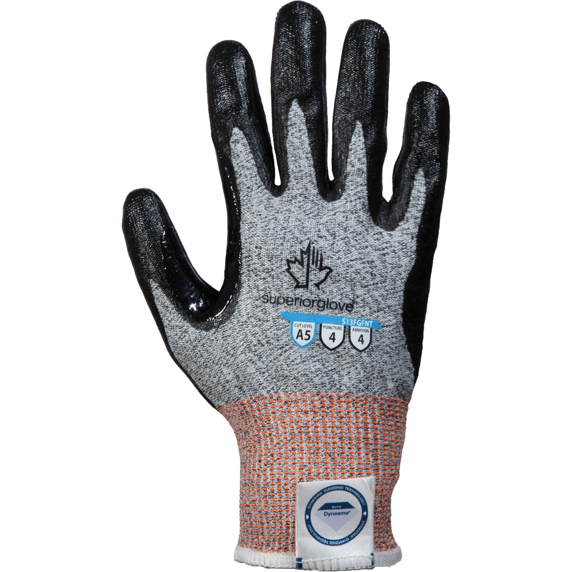 Gants résistant aux coupures SupertouchMD, Taille 11, Revêtement Nitrile, Enveloppe en DyneemaMD, ASTM ANSI niveau A5