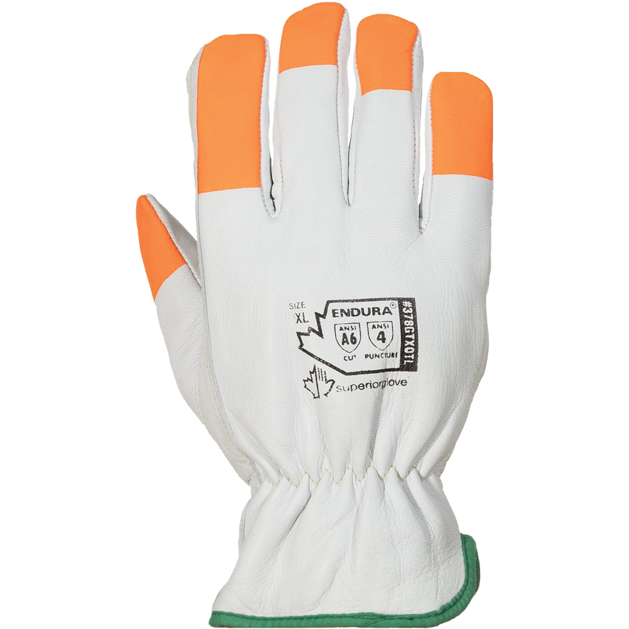 Gants résistants aux coupures EnduraMD ThinsulateMC, Taille Grand/9, Enveloppe en Chèvre/TenActivMC, ASTM ANSI niveau A6