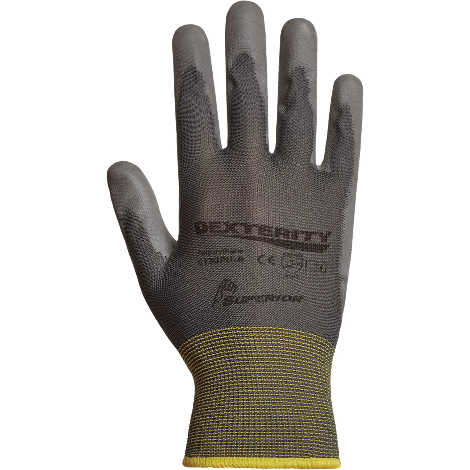 Gants Superior TouchMD, 6/T-petit, Rêvetement Polyuréthane, Calibre 13, Enveloppe en Polyester/Nylon