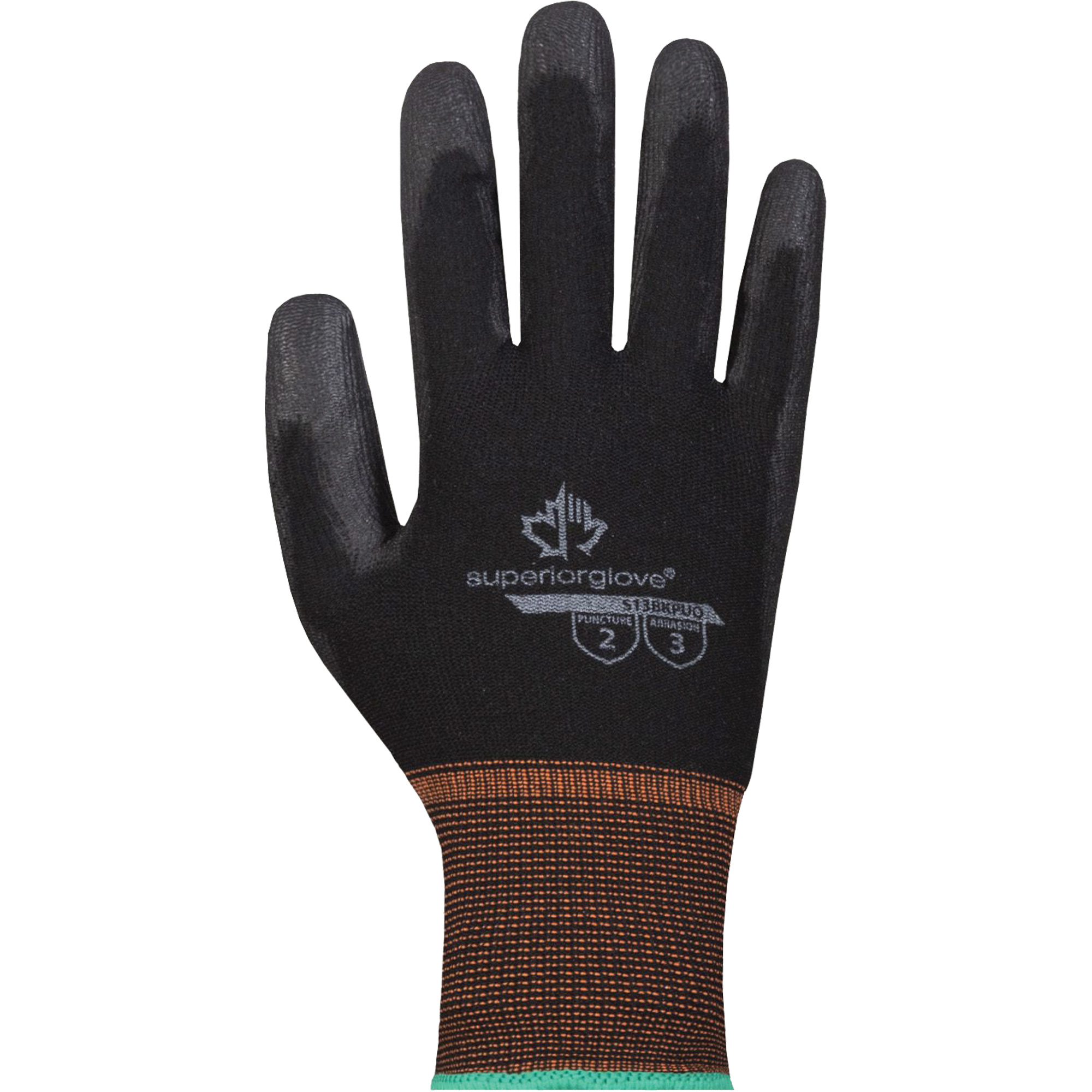 Gants Superior TouchMD, 9, Rêvetement Polyuréthane, Calibre 13, Enveloppe en Nylon