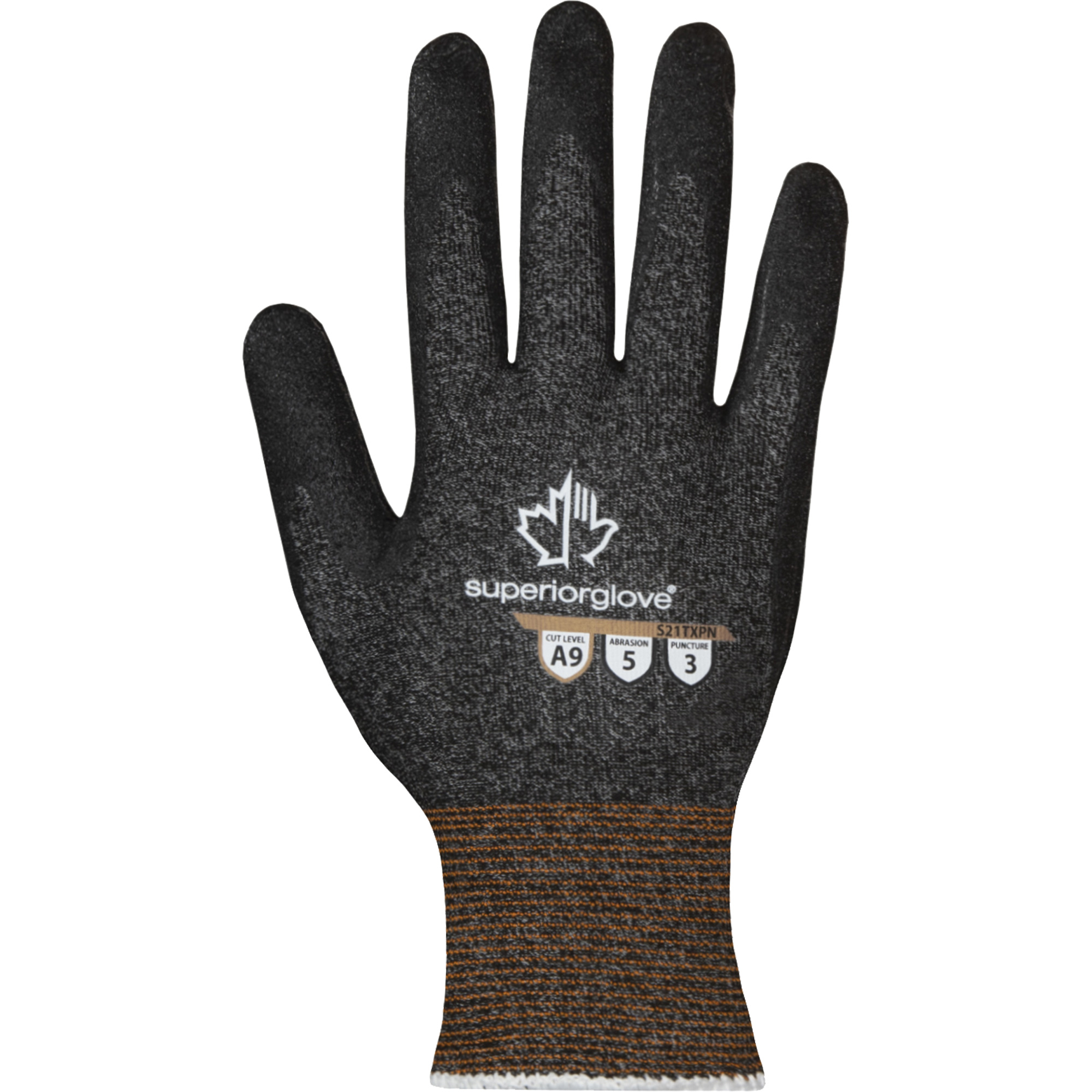 Gants ultra minces résistants à la coupe, Taille 12/3T-Grand, Calibre 21, Revêtement Nitrile, Enveloppe en TenActivMC, ASTM ANSI niveau A9