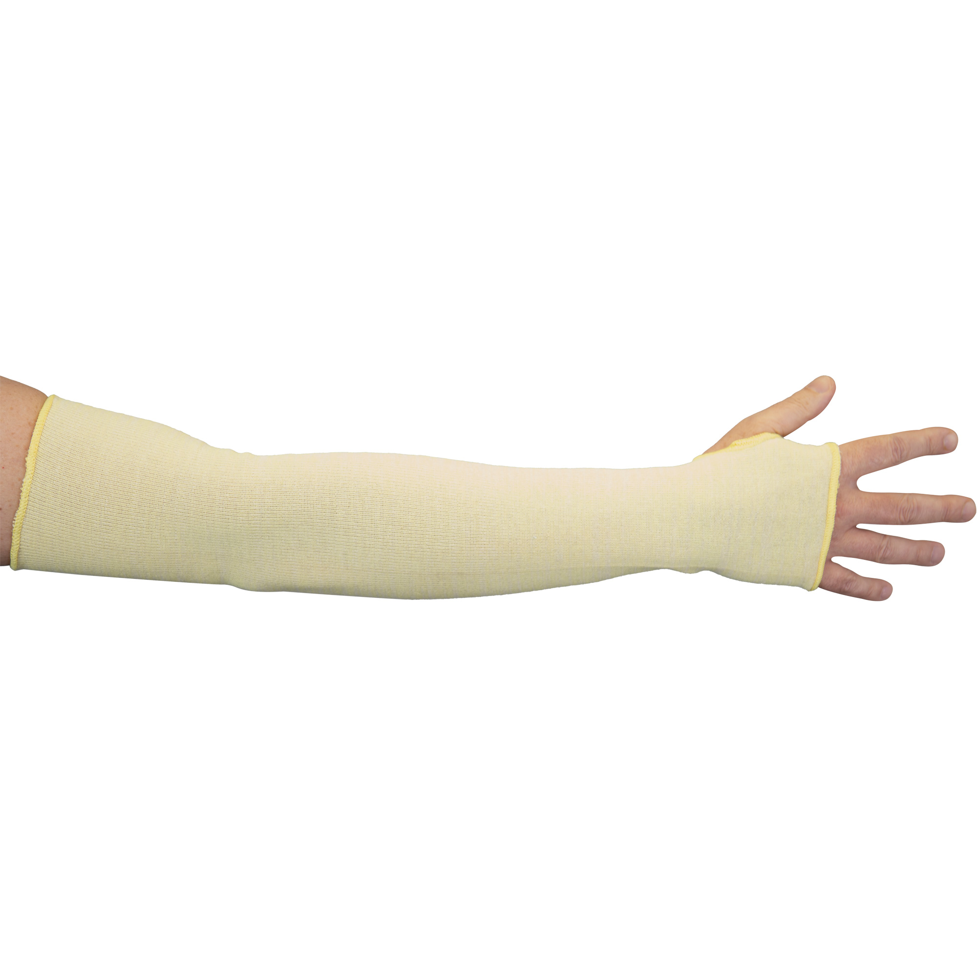 Manchons résistants aux coupures ContenderMC, Aramide, 22", ASTM ANSI niveau A4/EN 388 niveau 1/EN 388 niveau 5, Beige