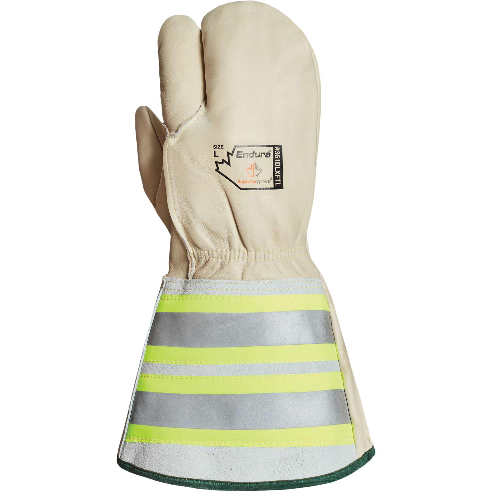 Mitaines pour monteur de ligne EnduraMD, 10/T-Grand, Paume en Cuir de cheval, Doublure en ThinsulateMC