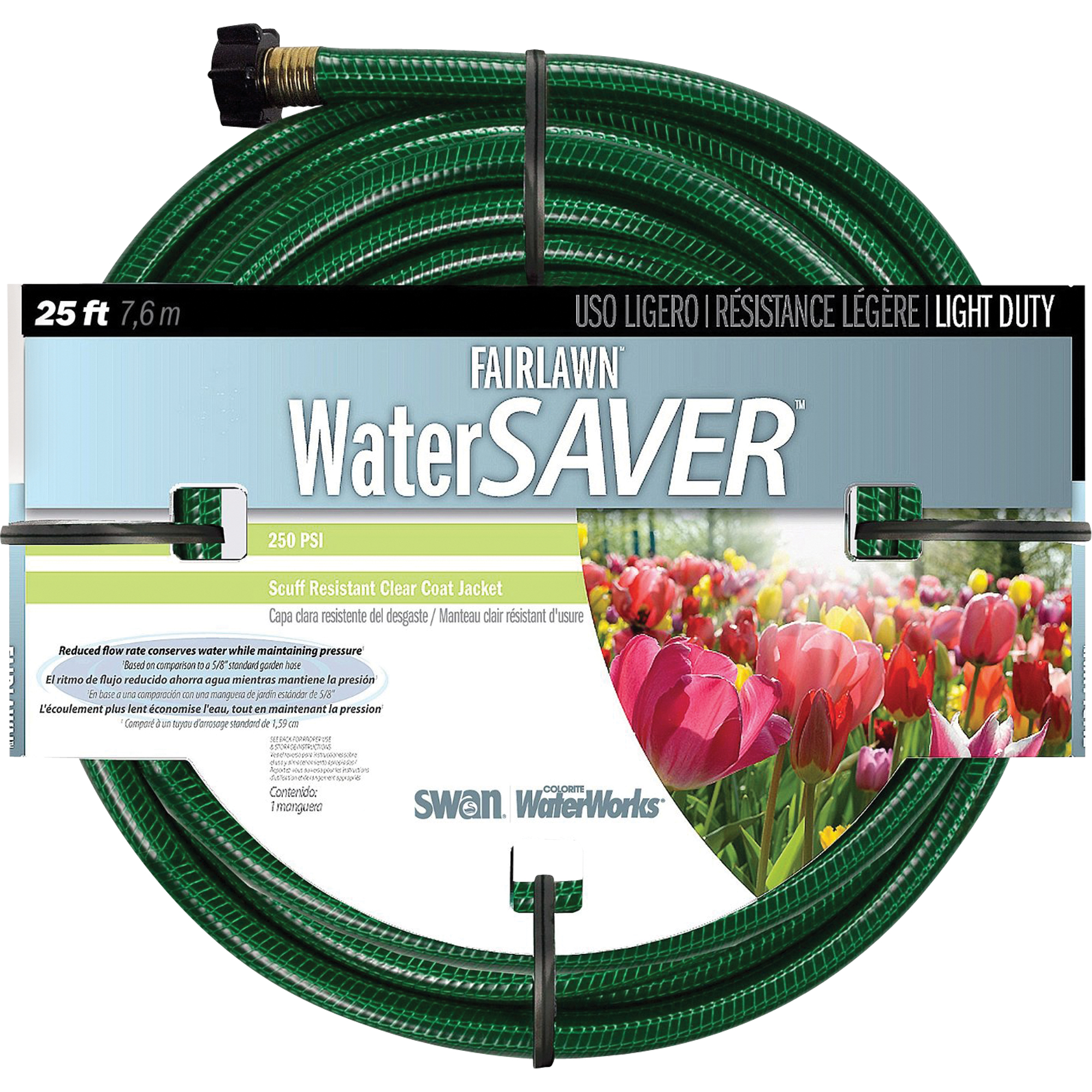 Boyaux d'arrosage pour travaux légers FairlawnMC WatersaverMC , Nylon, 1/2" dia x 25'