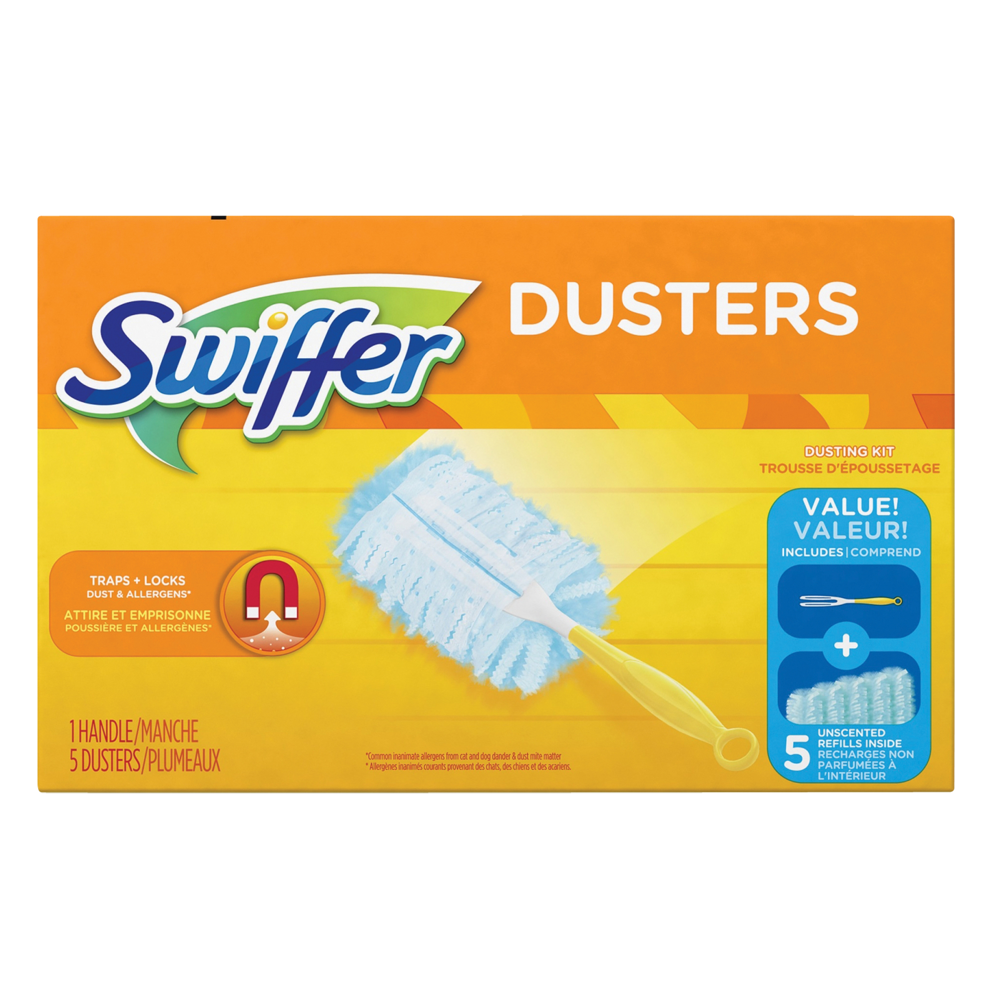 Ensemble Duster, Style À enfiler, Microfibre, 5" lo x 3-1/2" la