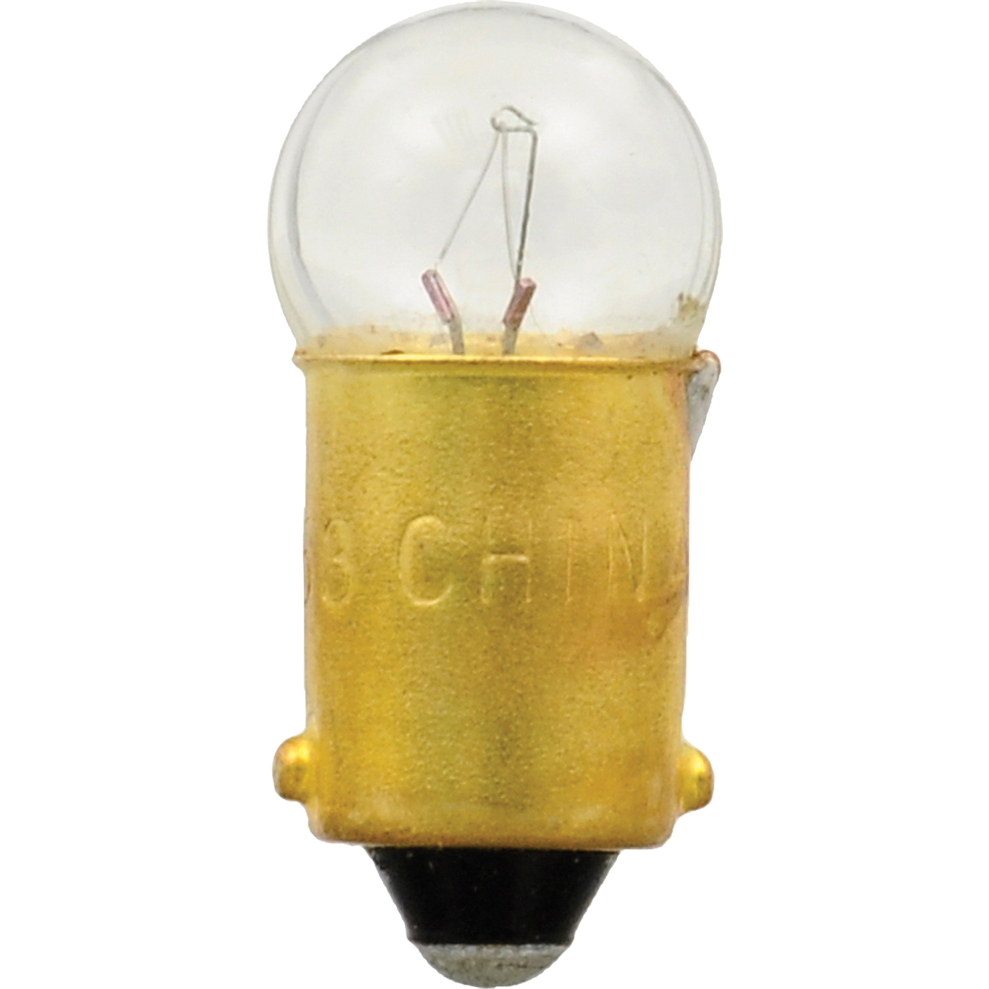 53 Mini ampoule à longue durée de vie, Incandescente, 1,73 W, Blanc cassé