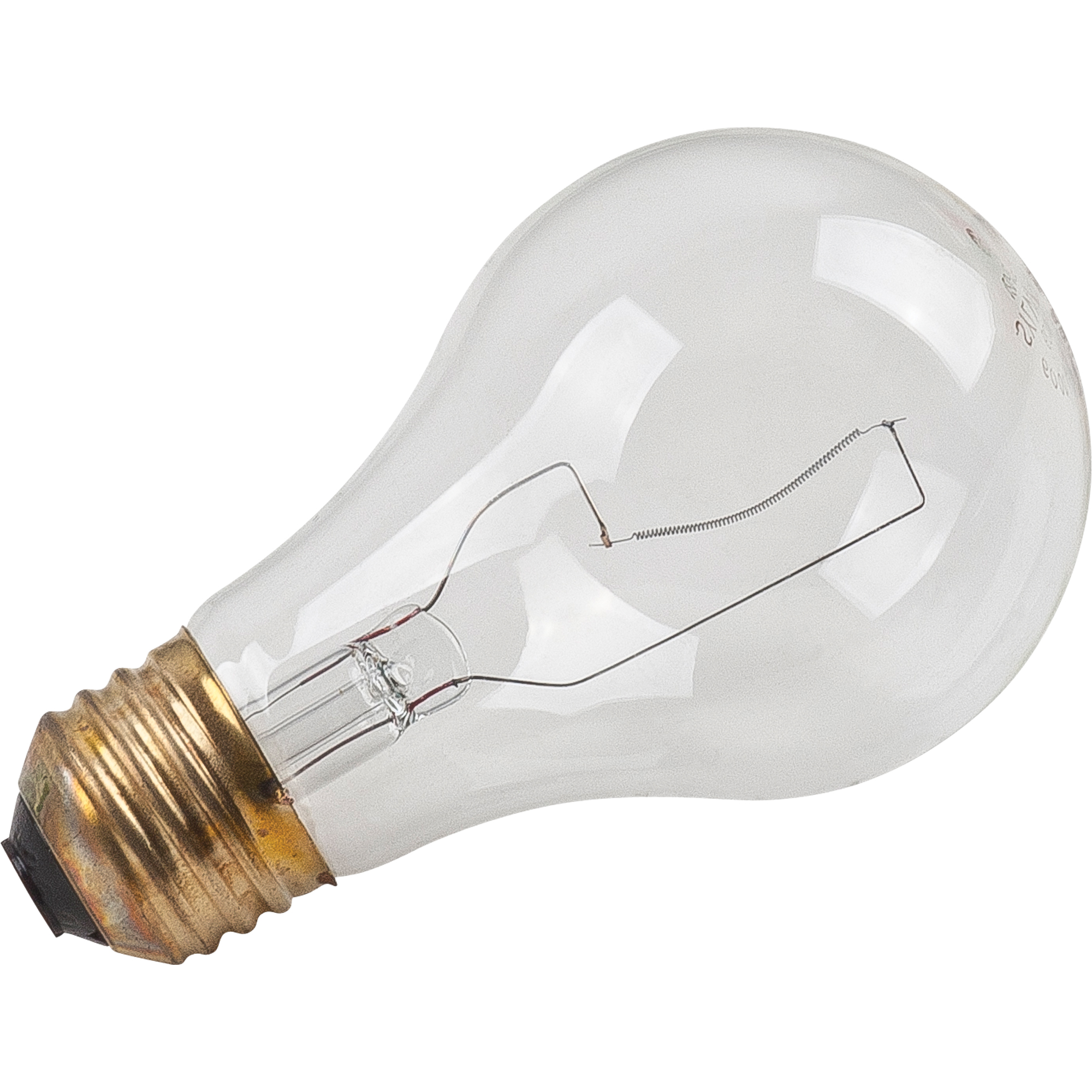 AMPOULE INCANDESCENTE,25W,130V,CLAIR,4/PQT
