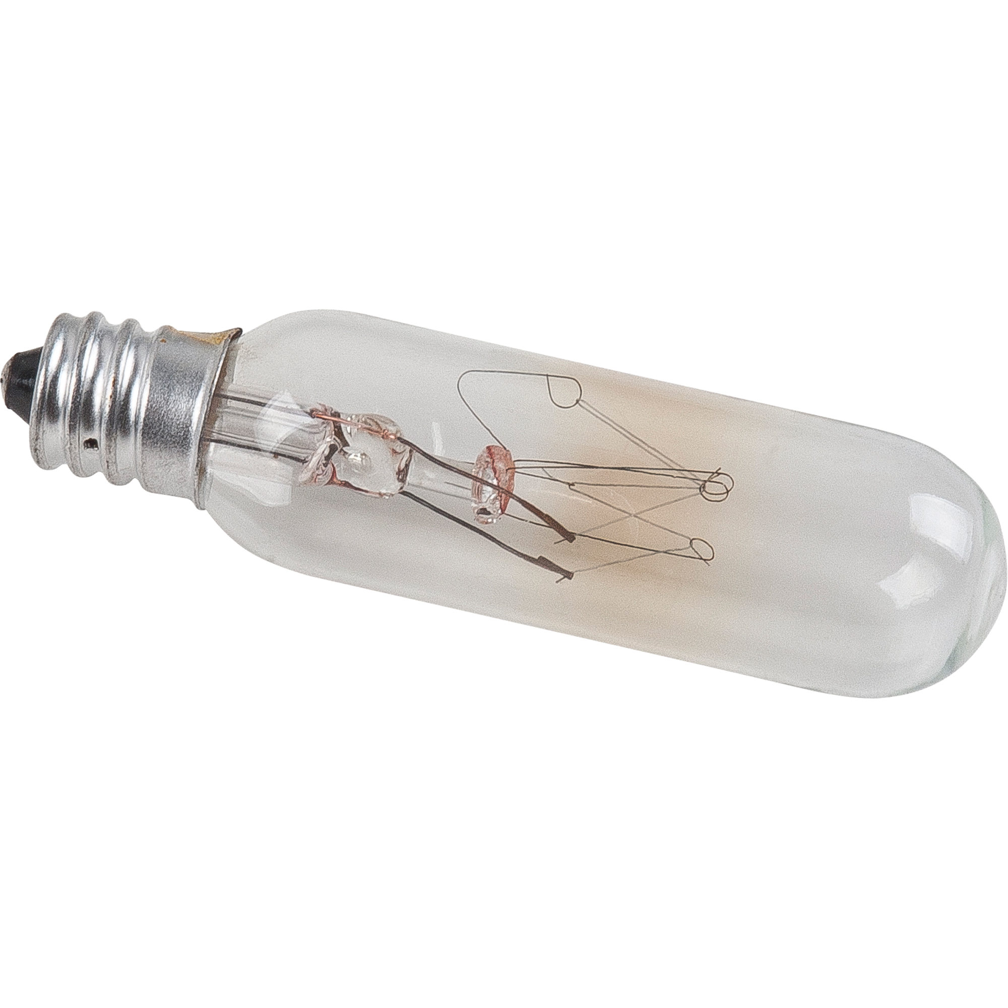 AMPOULE,INCAND.T6,CLAIRECANDELABLRE,15W,145V,1/P