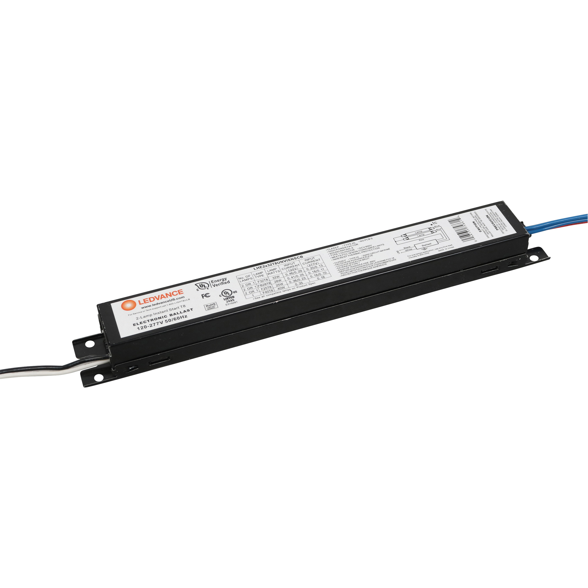 Ballast électronique pour lampes fluorescentes T8