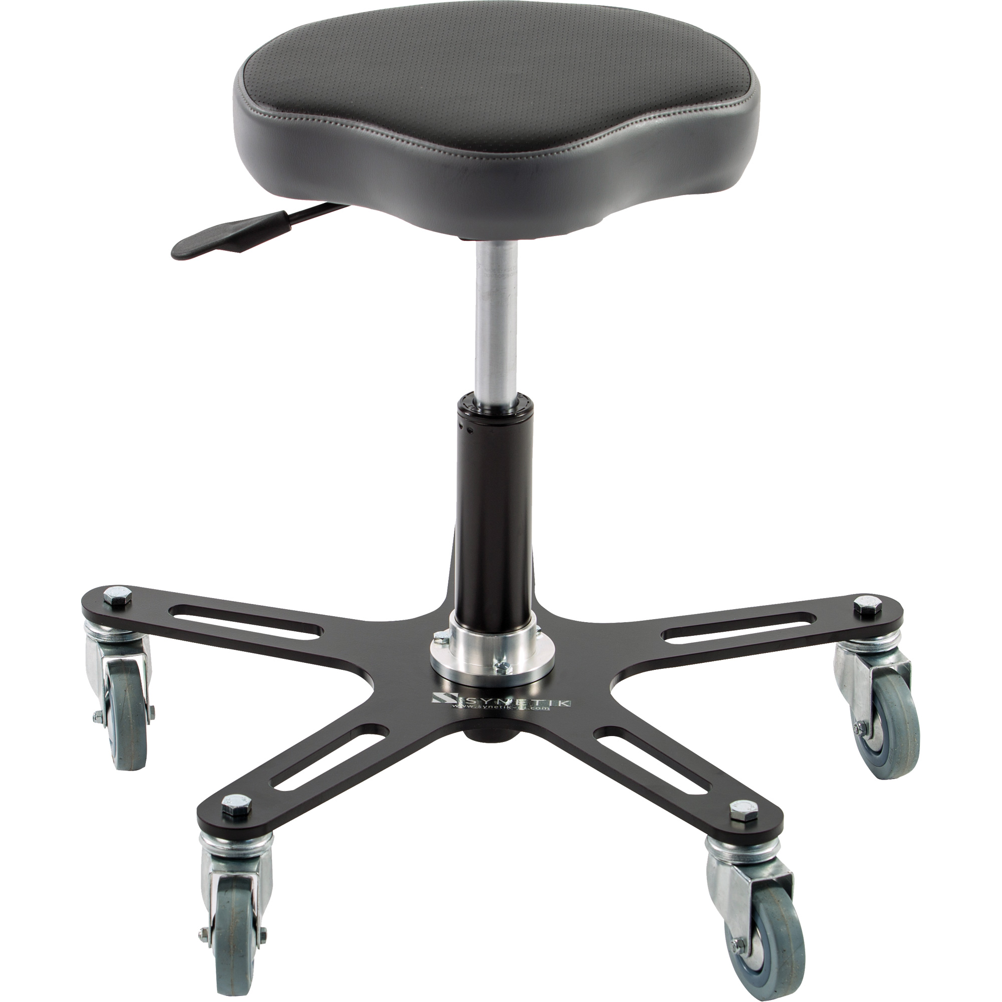 Chaise ergonomique SF130, Vinyle Siège, Noir