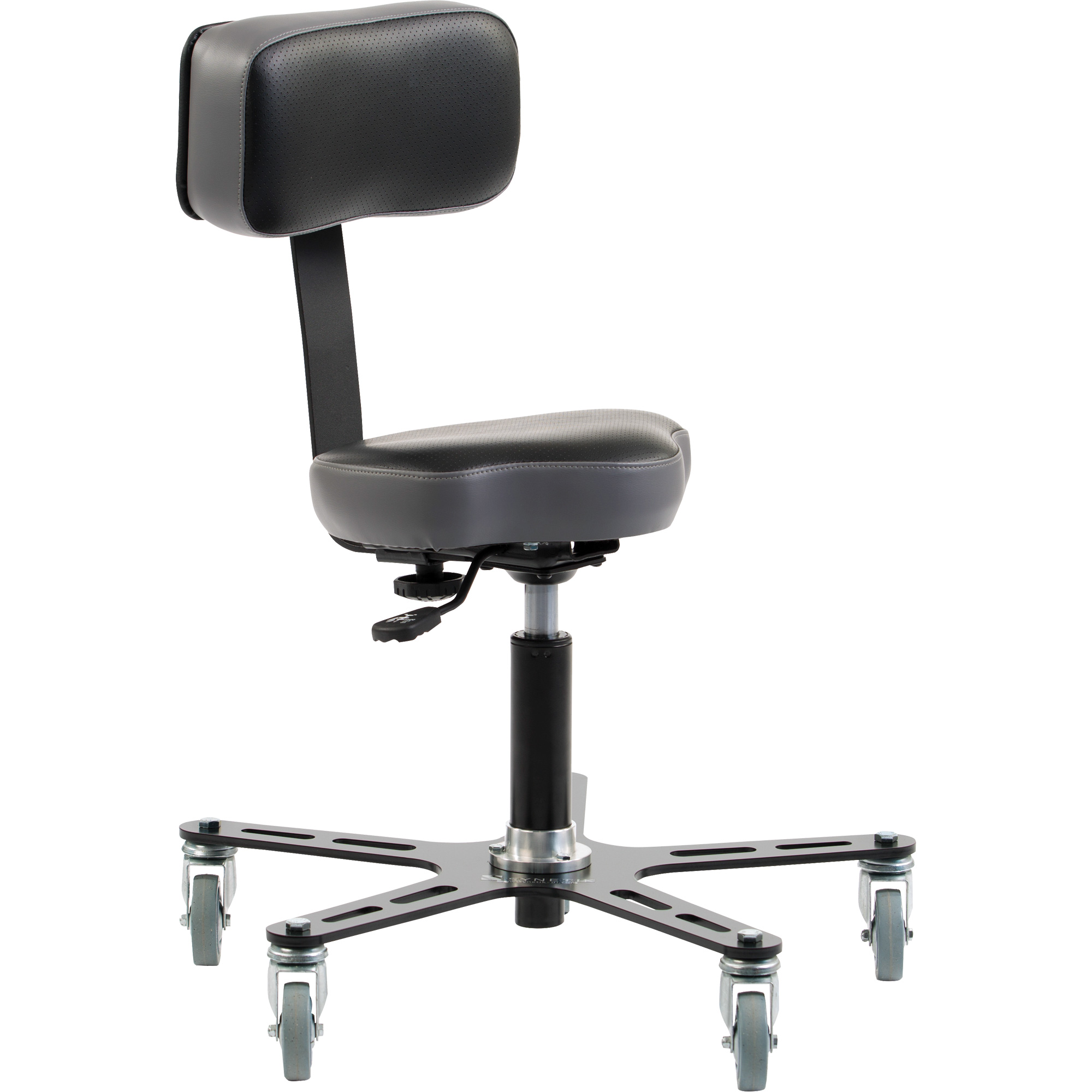 Chaise ergonomique SF150, Vinyle Siège, Noir