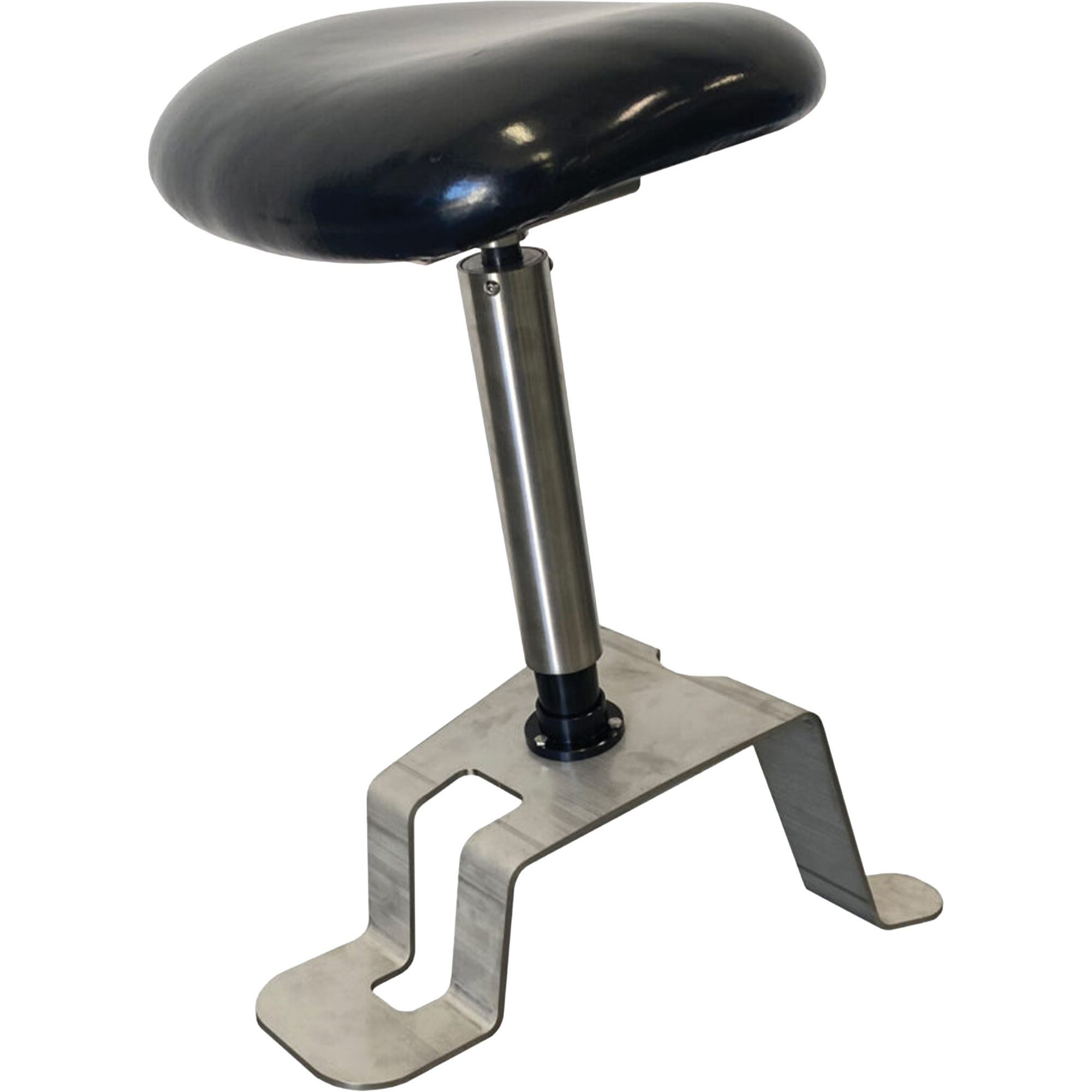 Tabouret assis-debout TA200, Vinyle, Noir, Capacité 280 lb
