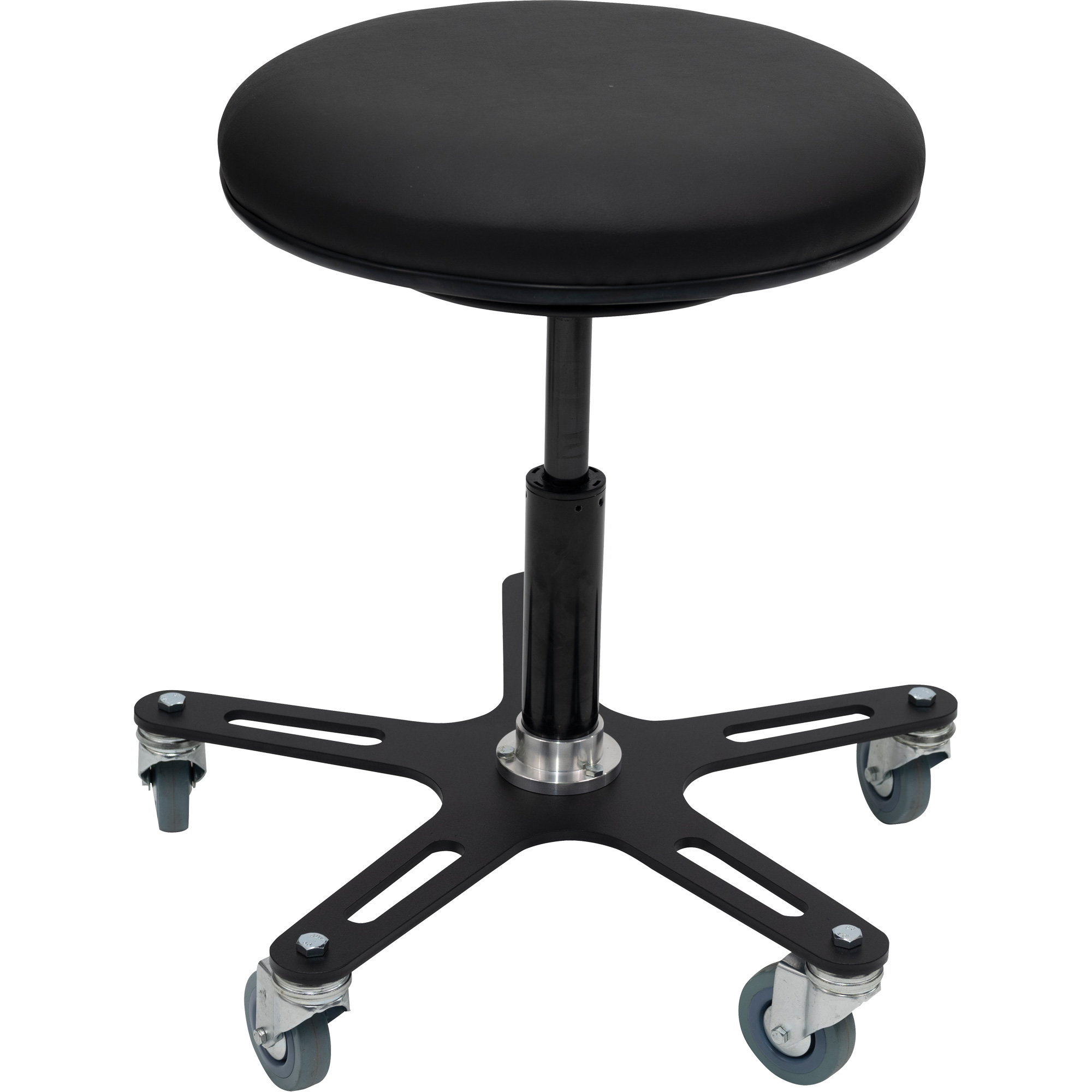 Tabouret Industriel OmniStool, Mobile, Ajustable, 22-1/2", Vinyle Siège