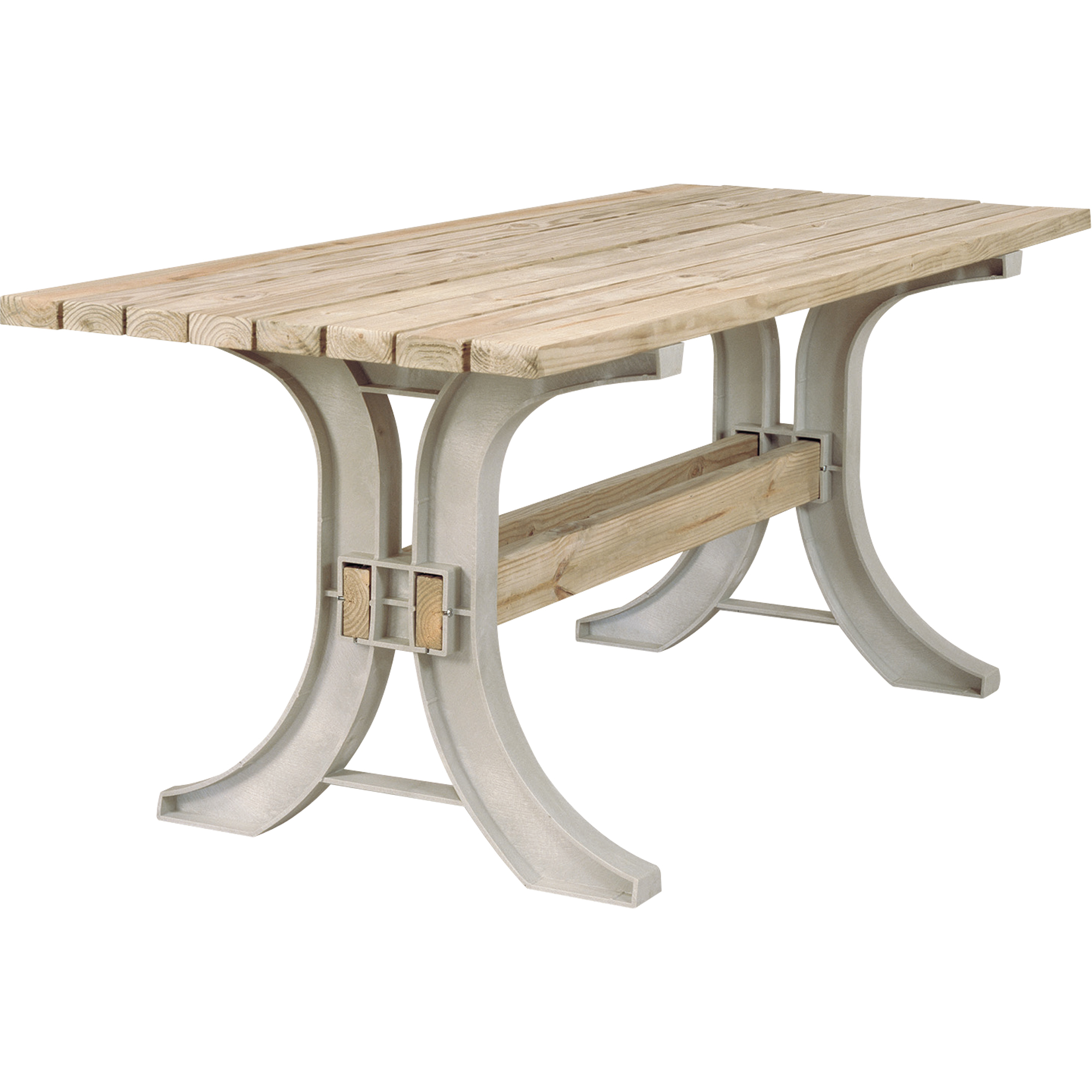 Table à pique-nique 2x4 BasicsMD, 8' lo x 30" la, Sable