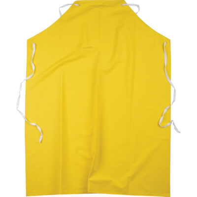 Tabliers ignifuges, Polyester/PVC, 48" lo x 36" la, Jaune