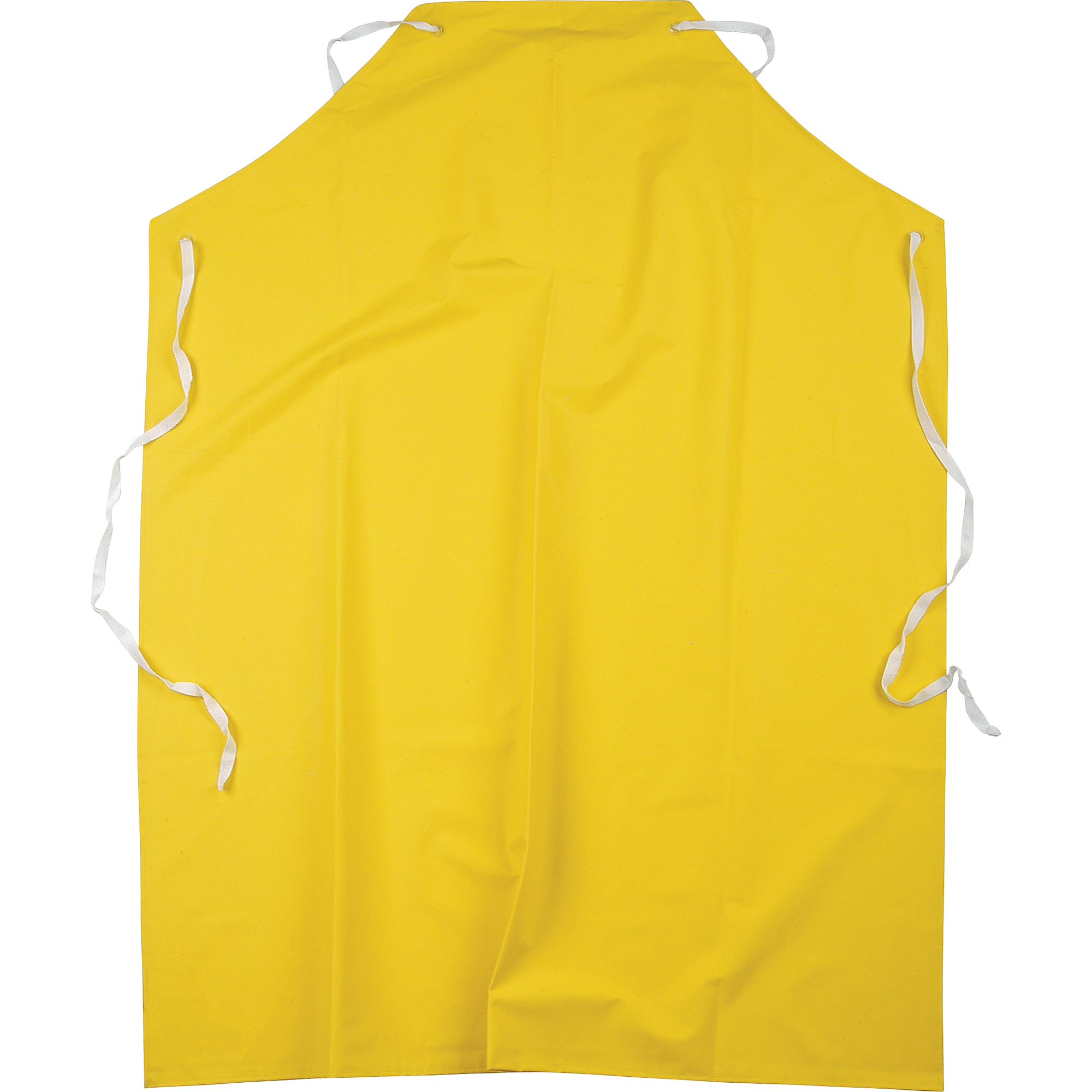 Tabliers ignifuges, Polyester/PVC, 48" lo x 36" la, Jaune