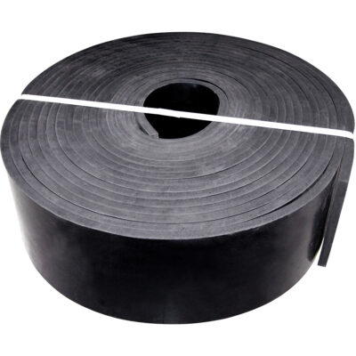 Tapis plancher caoutchouc noir 1/16" X 3' X 50'