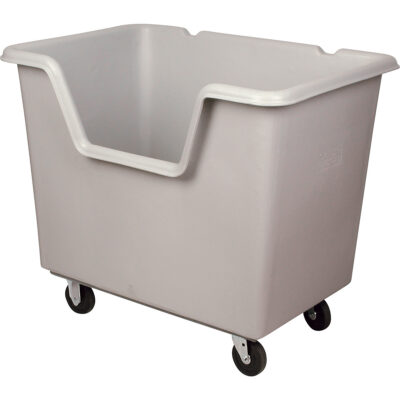 Chariot-caisse StarcartMC à côté ouvert, Polyéthylène, 43" lo x 31" la x 36" h, Volume 19 pi³, Capacité 800 lb