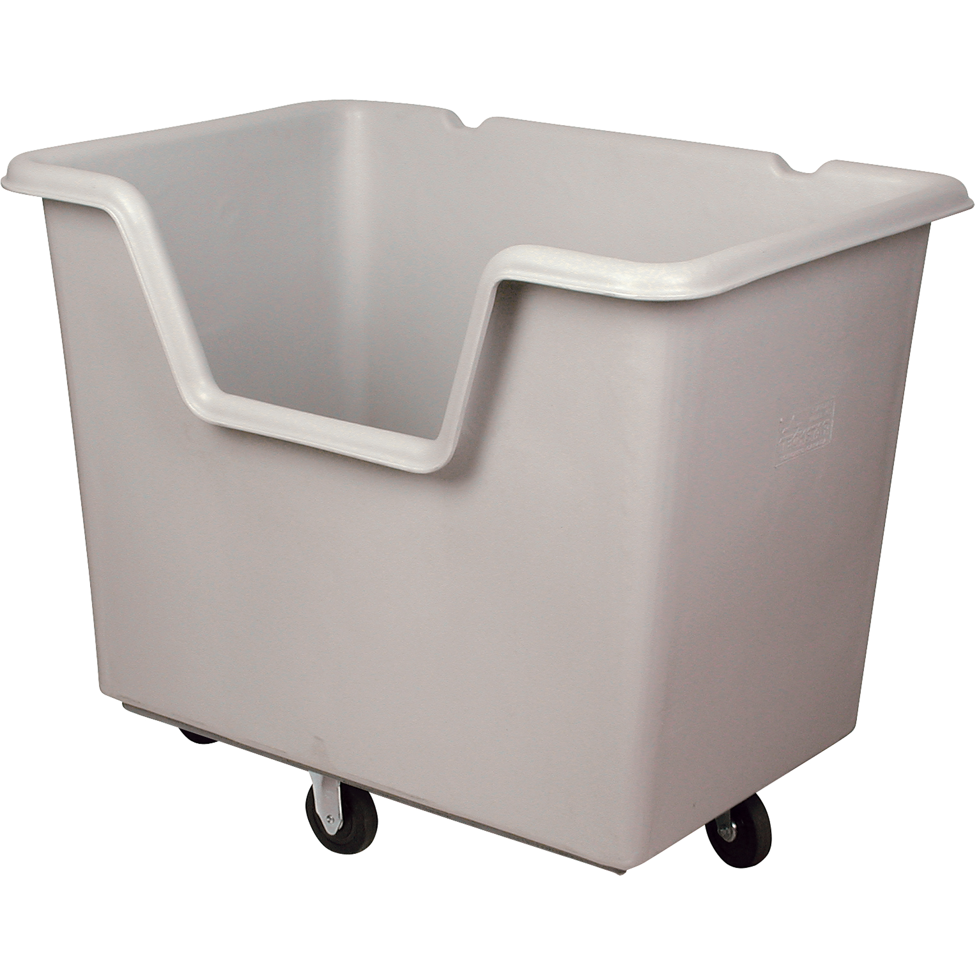 Chariot-caisse StarcartMC à côté ouvert, Polyéthylène, 46" lo x 31" la x 49" h, Volume 24 pi³, Capacité 900 lb