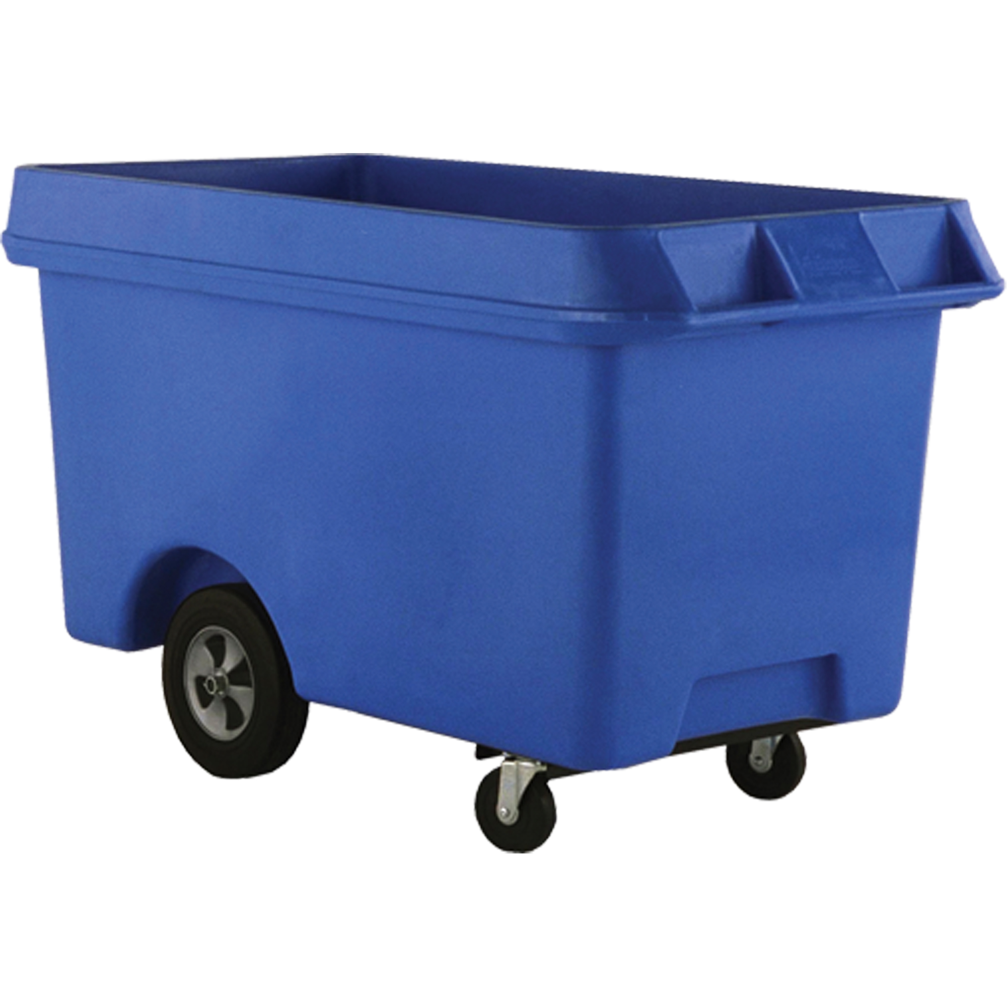 Chariots StarcartMC robustes, Polyéthylène, 60" lo x 31,5" la x 35,5" h, Volume 24 pi³, Capacité 1000 lb