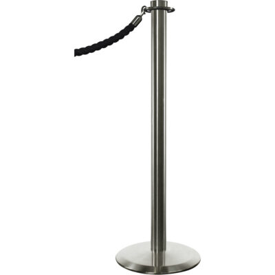 Poteaux portatifs, Hauteur de 34", Chrome poli